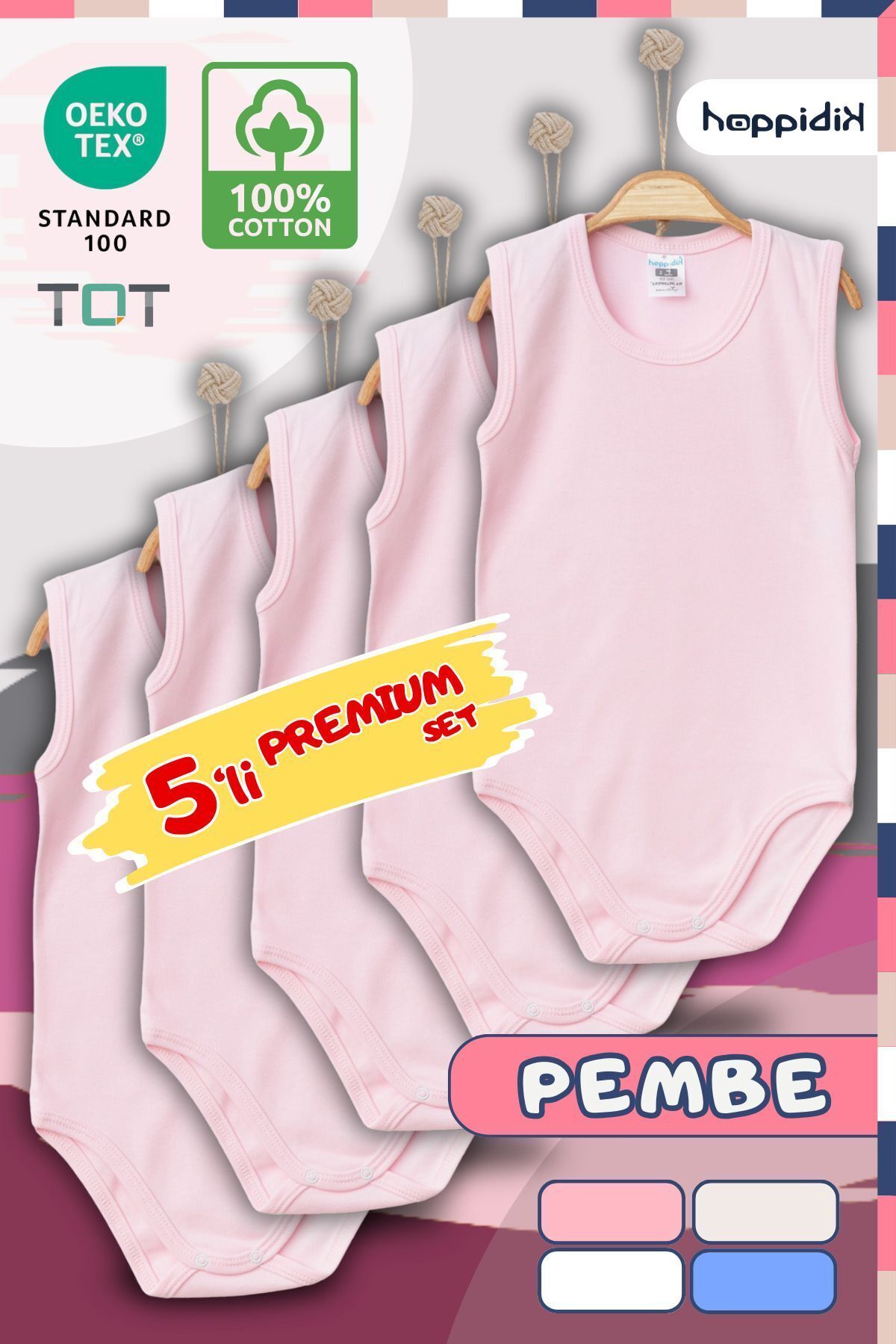 بادی نوزادی  Askılı Basic Body Seti