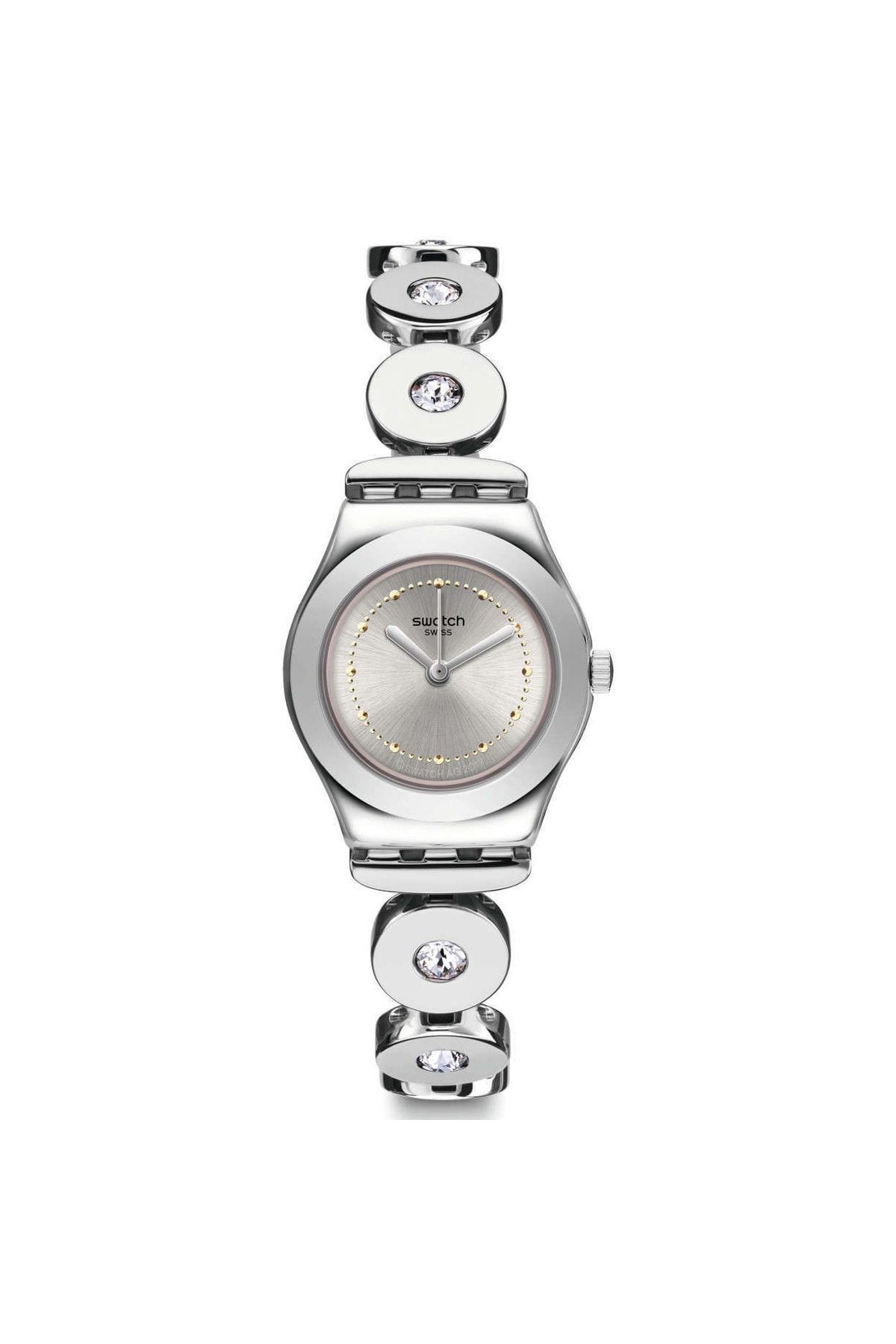 ساعت نقرهای زنانه تماشای مچی yss317g اورجینال Swatch