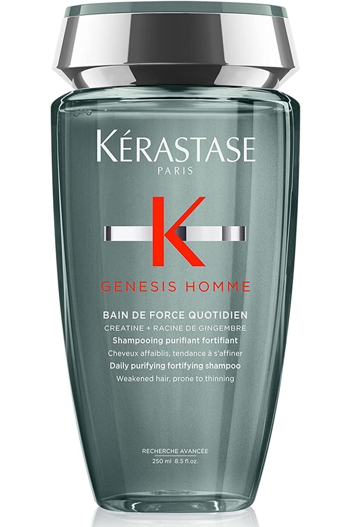 شامپو مردانه Genesis Homme Bain de Force Quotidien 250 ml CYT548784564545454878974554564 Kerastase