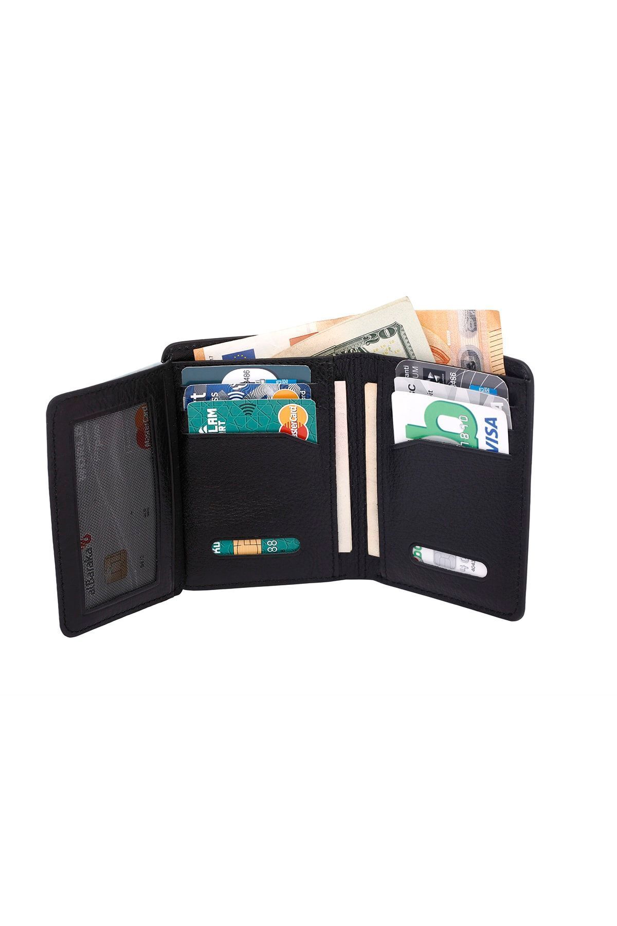 کیف پول مردانه و زنانه WEST POLO LEAGUE چرمی یونیسکس CARD WALLET HOLY MODEL Westpolo