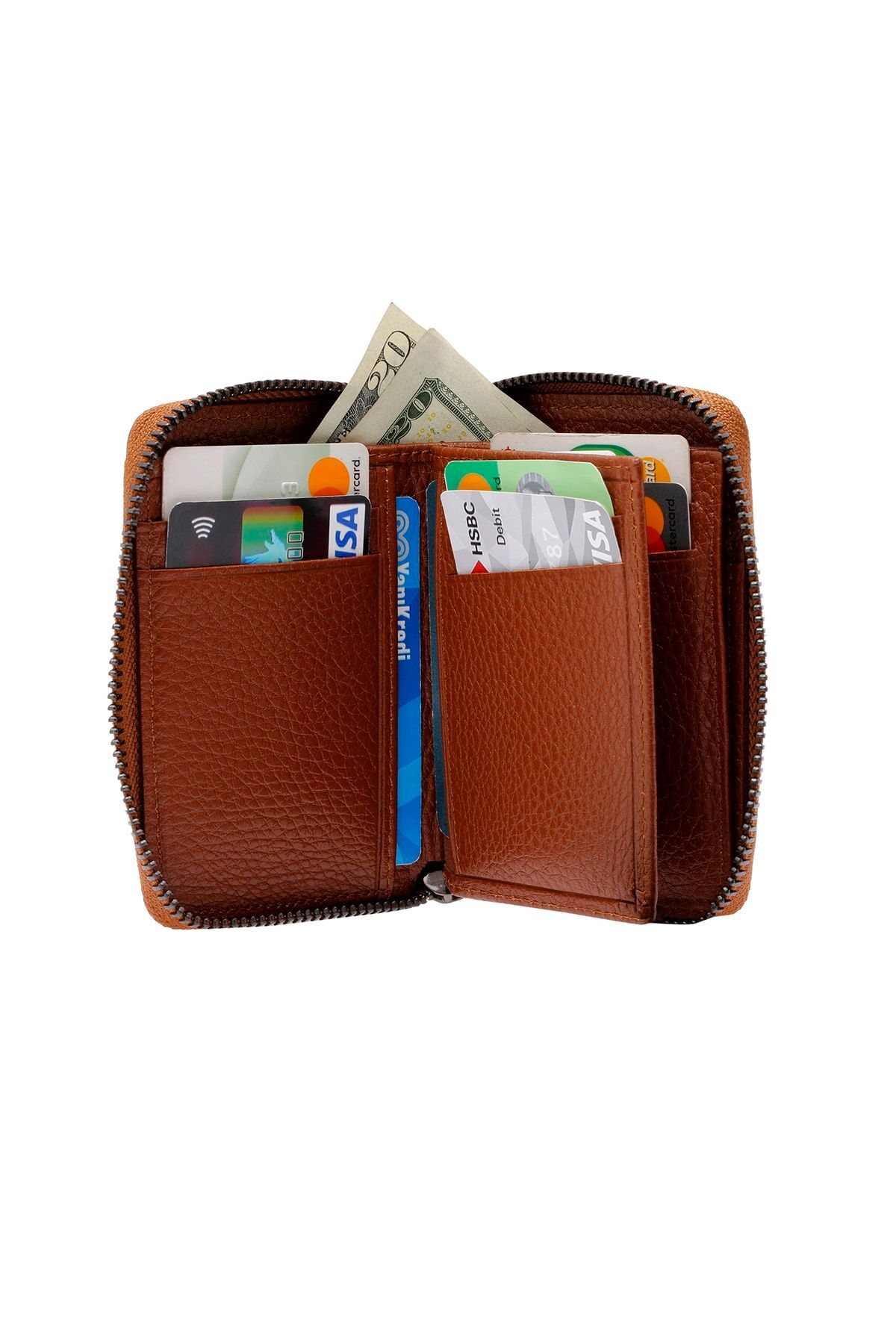 کیف پول مردانه قهوه ای Westpolo | NL1695 اورجینال - تصویر 2