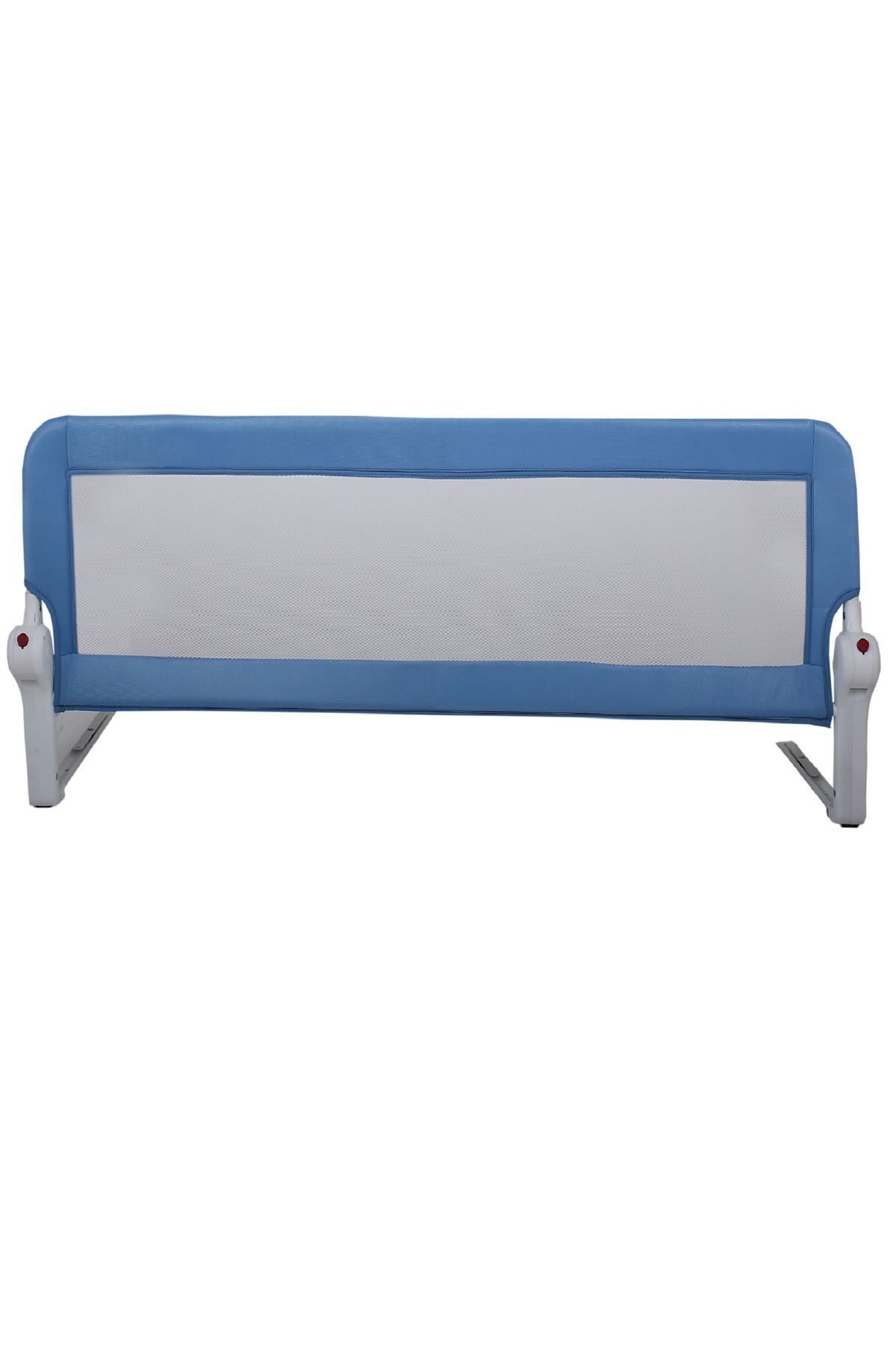 Guimo 150cm Bed Barrier Folding Bed Rail Blue Foldable Bed Rail Guard Bed Rail For Baby