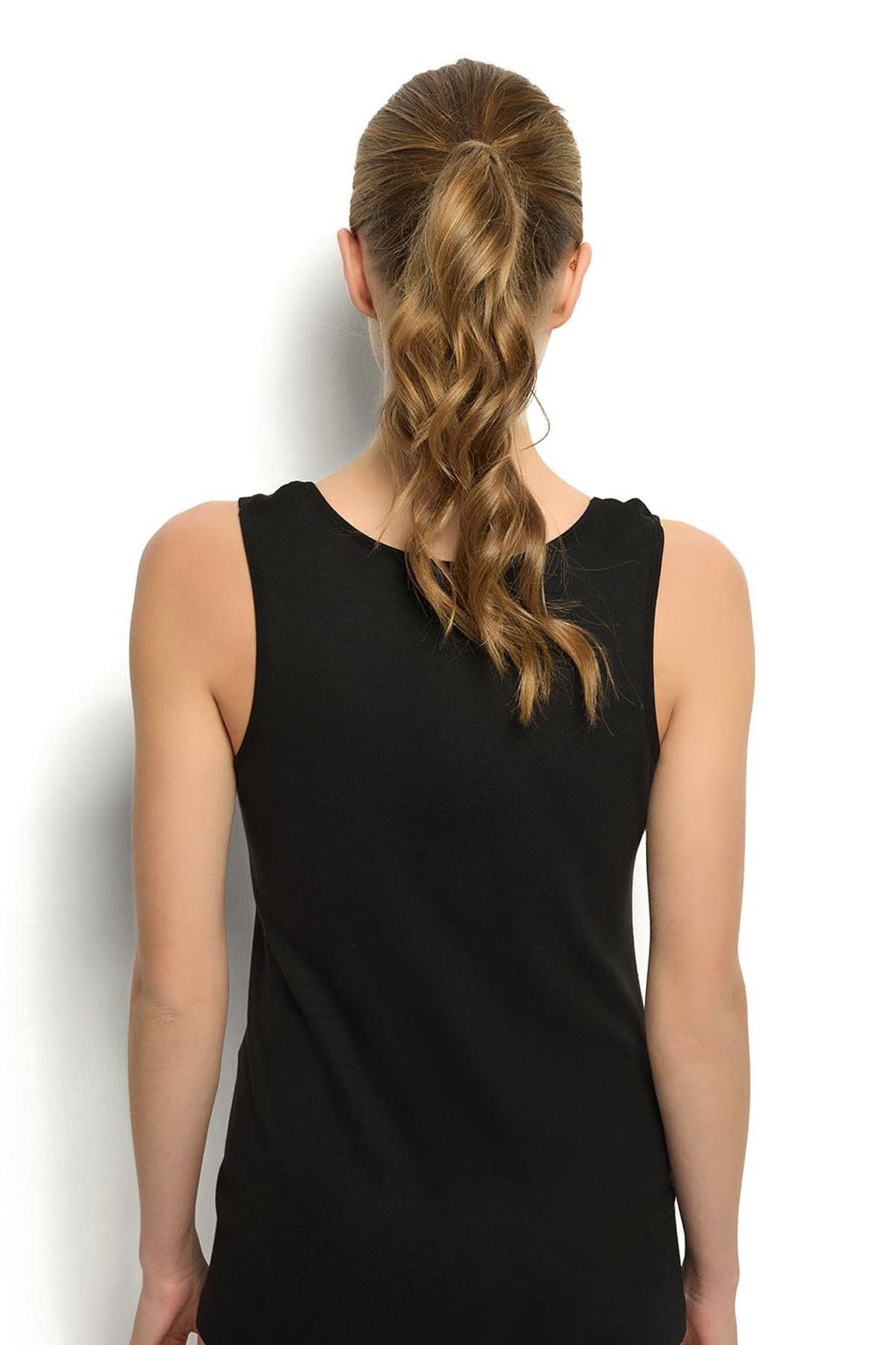 Jiber-584 Women's Rib Fabric Cotton Thick Straps Undershirt 4
