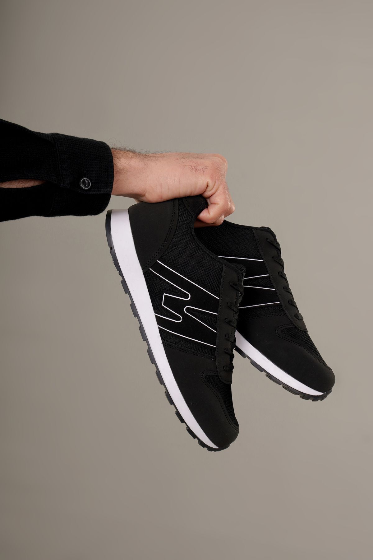Sneaker Spor Ayakkabısı Konforlu Hava Alan Esnek Kaliteli Bağcıklı Ortapedik Kullanışlı