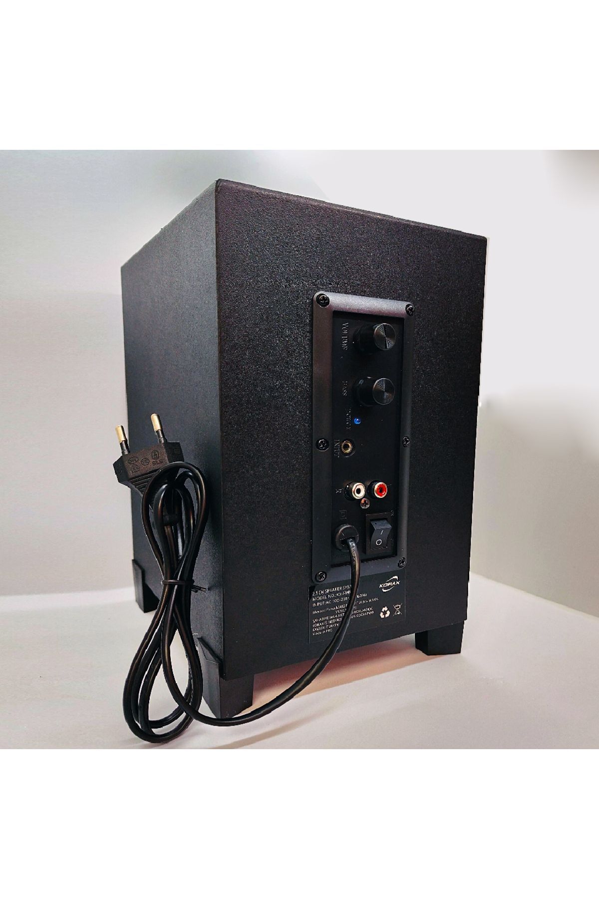 Korax-5101 Aux-Usb-sd-fm-بلوتوث يدعم نظام الصوت 1200 واط 2+1 2