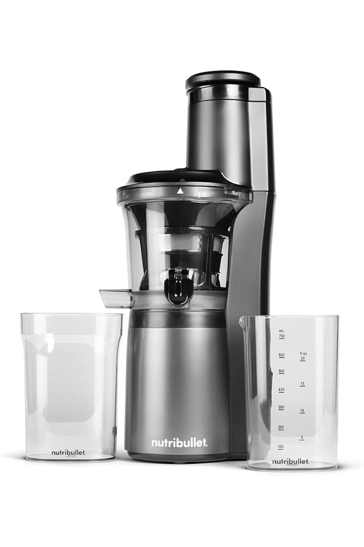 Nutribullet-Slow Juicer, Slow Masticating Juicer, Cold Press Juicer, 150 Watts, Charcoal Black 1