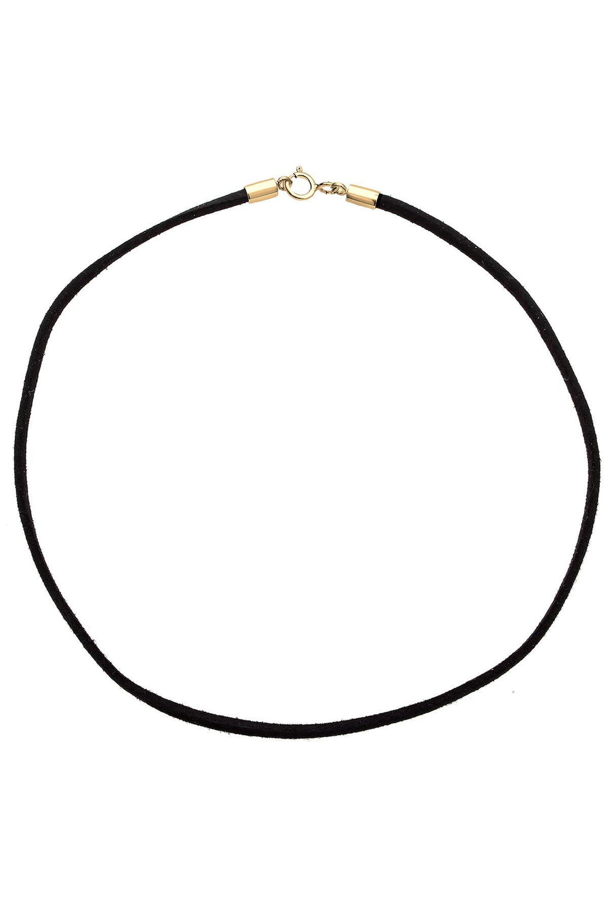 ELLI-Halskette Damen Choker Basic Trend mit Wildleder Schwarz aus 925 Sterling Silber 3