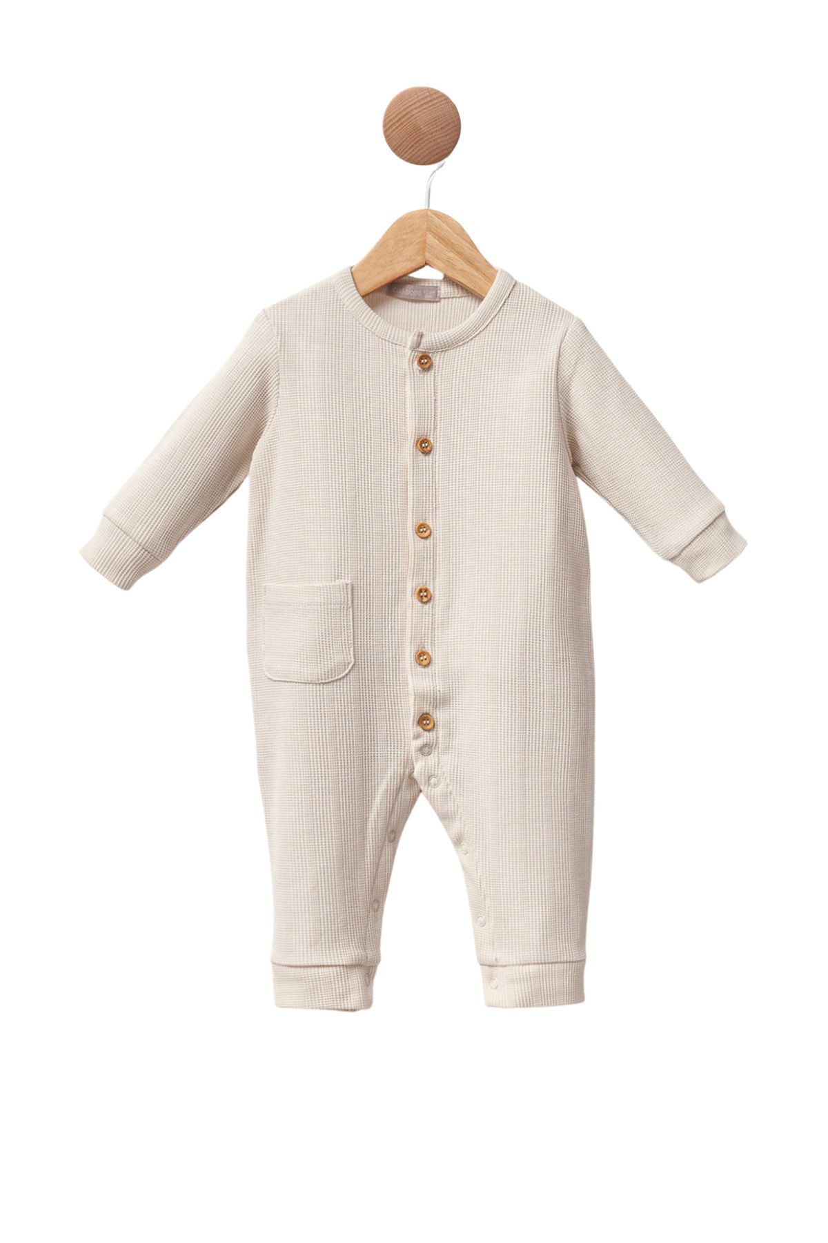 بادی نوزادی پسرانه بژ Cassiope | 153.24.0058 اورجینال - تصویر 5