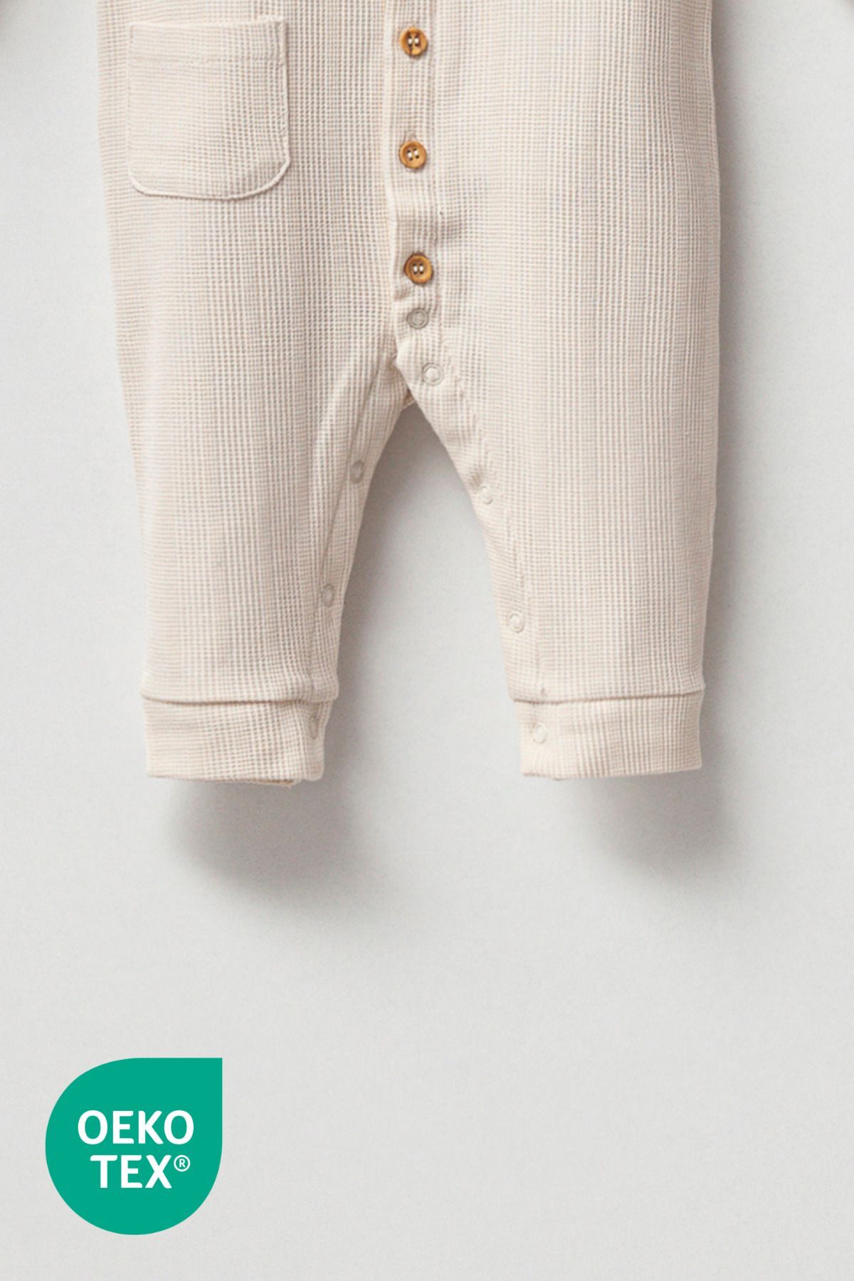 بادی نوزادی پسرانه بژ Cassiope | 153.24.0058 اورجینال - تصویر 4