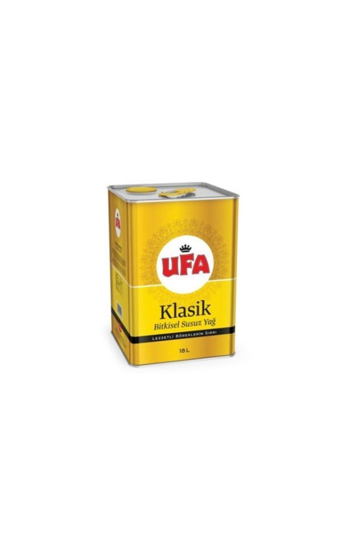 TURYAĞ Ufa Klasik Bitkisel Susuz Yağ 18 Lt