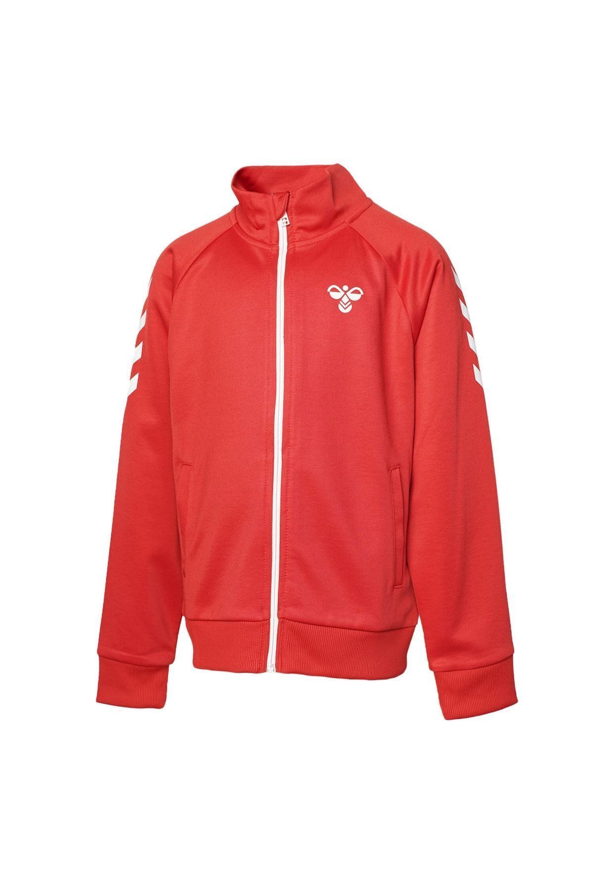سویشرت قرمز دخترانه و پسرانه بچگانه Jaromir Child sweatshird با Zipply hummel