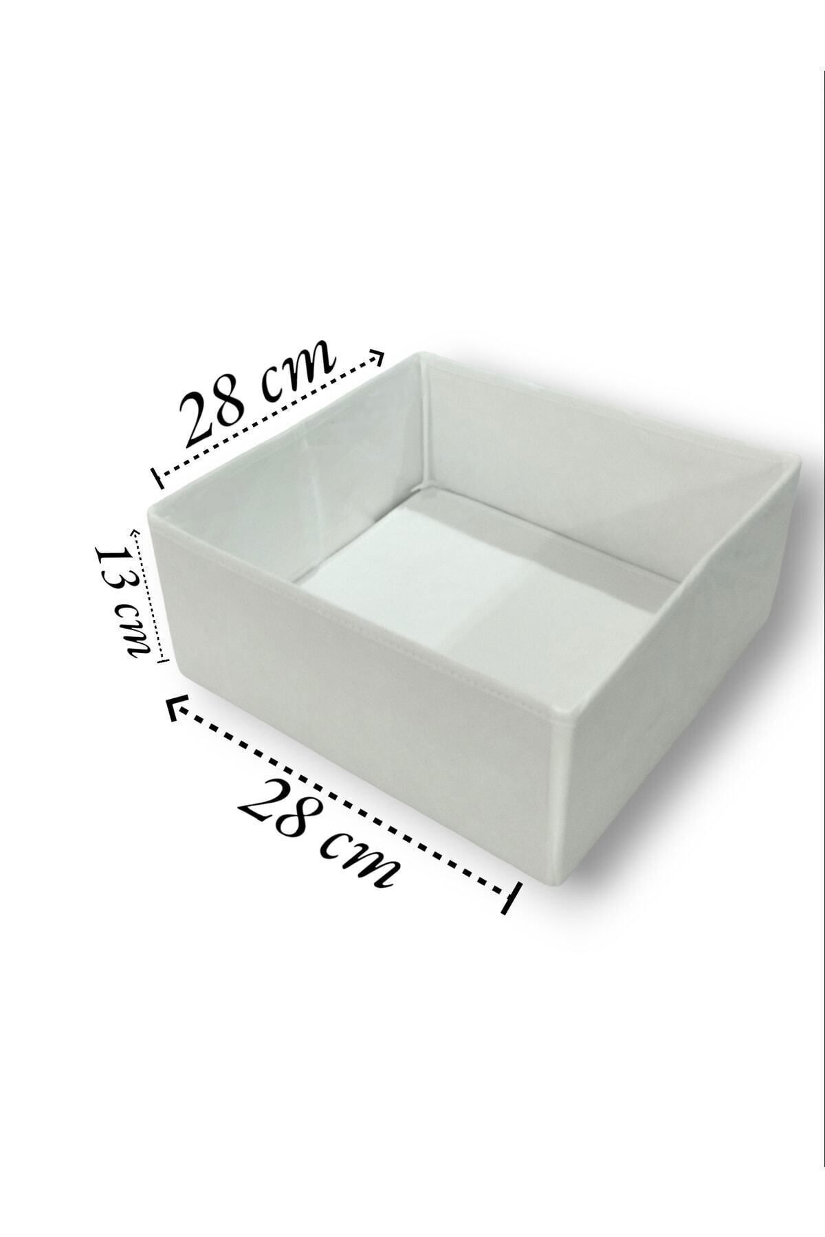Balkan Room-Set de 6 organizatoare de sertare albe - Set cutie multifuncțională pentru dulap 2