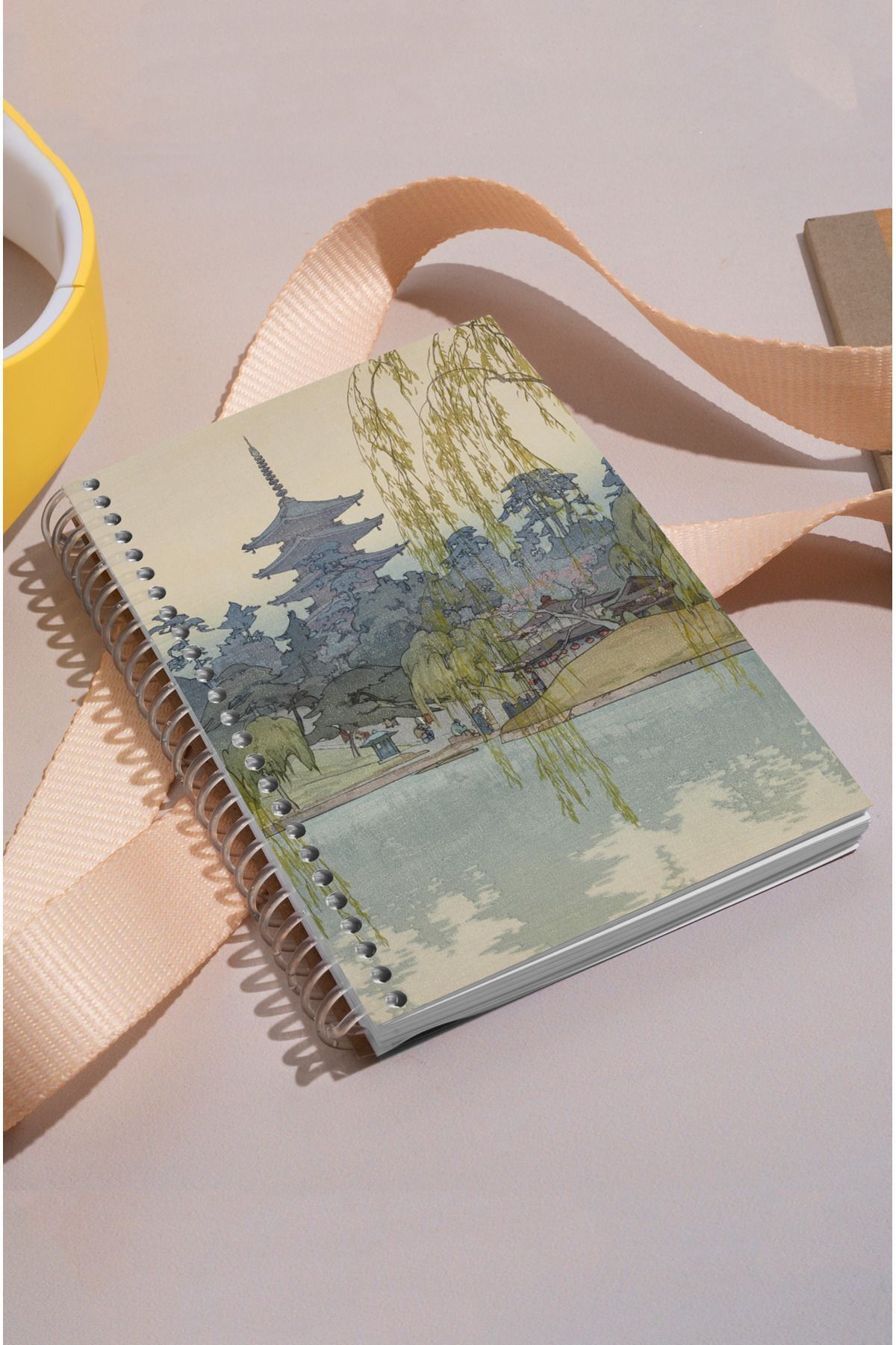 Yağlı Tablo Ahşap Mdf Kapaklı 100 Yaprak Kareli 15x21 Vip Modelist Defter 80gr/m2 K526