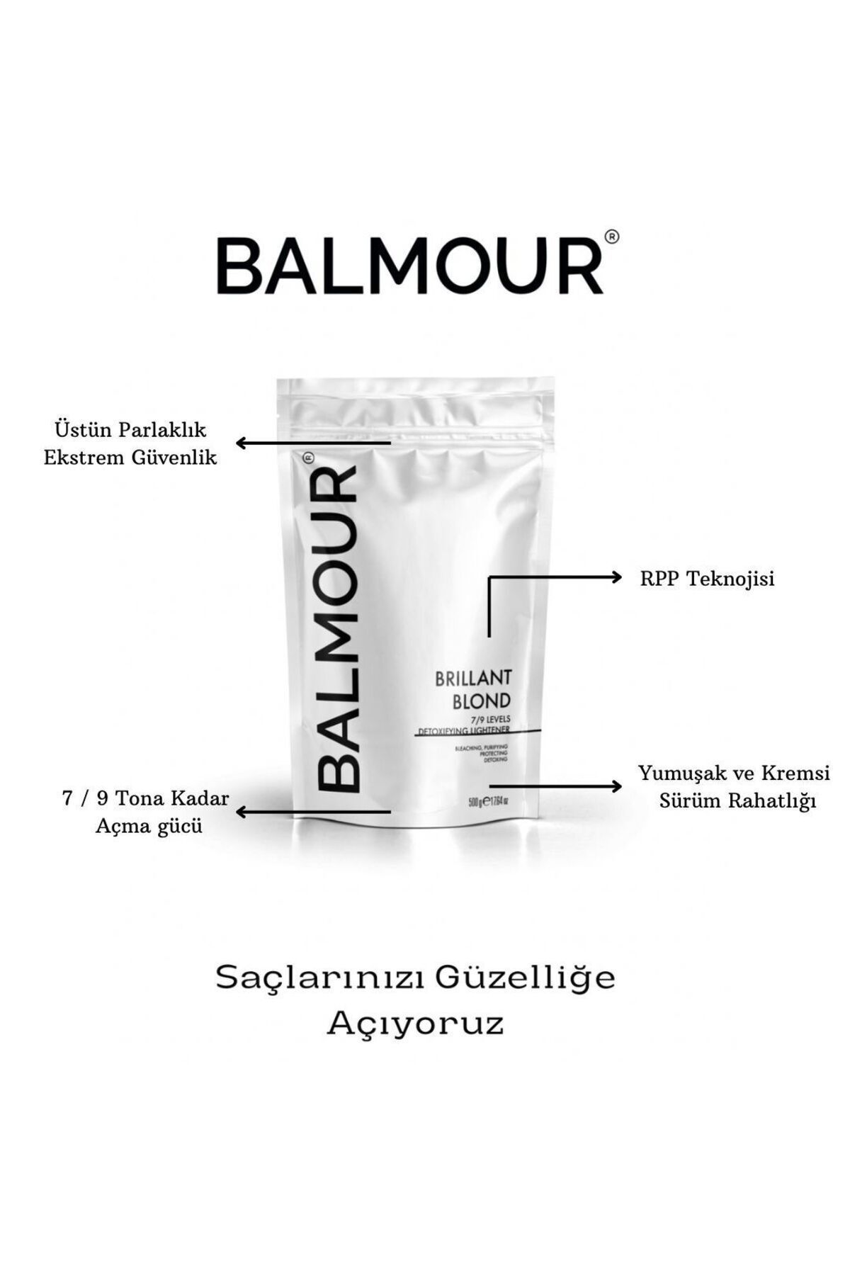 BALMOUR 500 GR BRİLLANT BLOND AÇICI