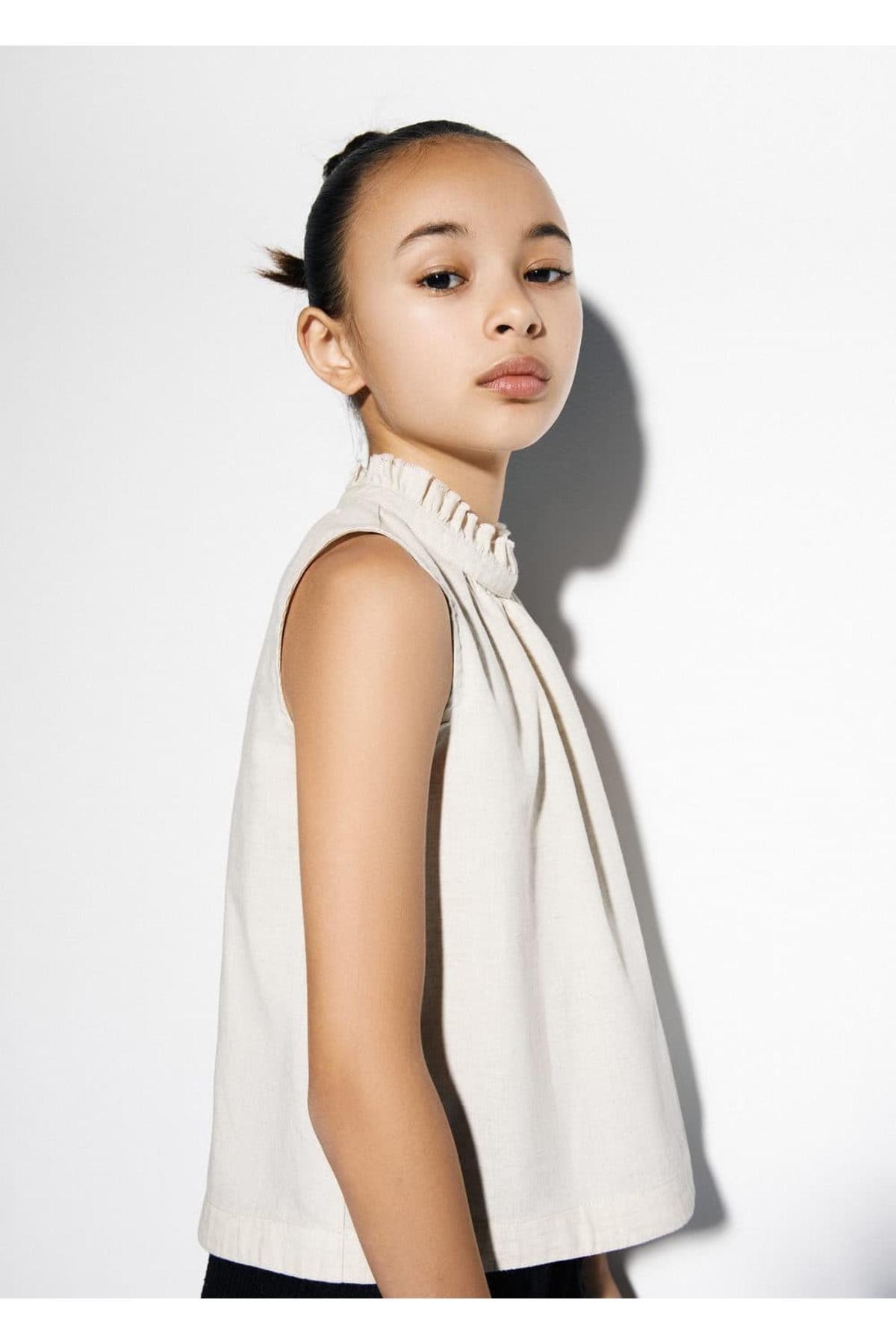 بلوز دخترانه مانگو کیدز MANGO Kids اورجینال دخترانه کد کالا 67025738 - تصویر 5