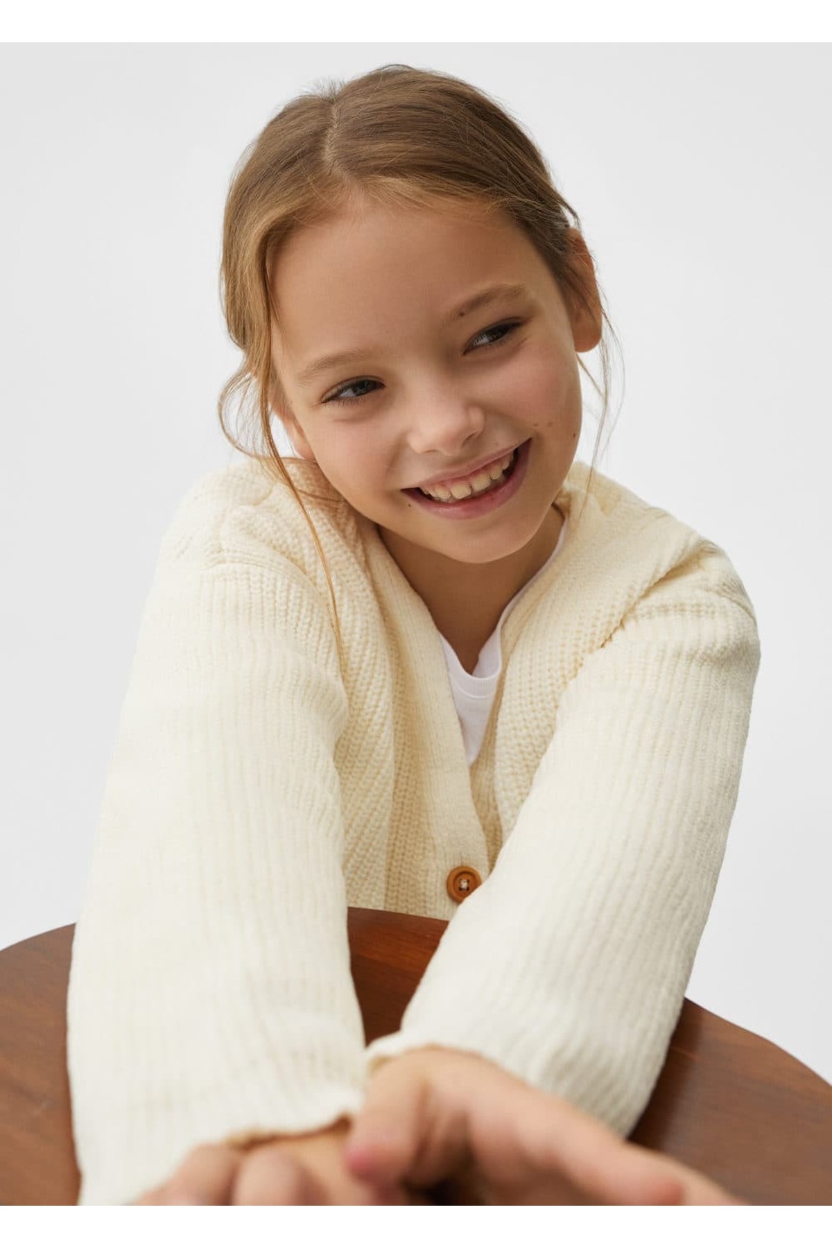 بافت و پلیور دخترانه مانگو کیدز MANGO Kids اورجینال دخترانه کد کالا 57098638 - تصویر 6