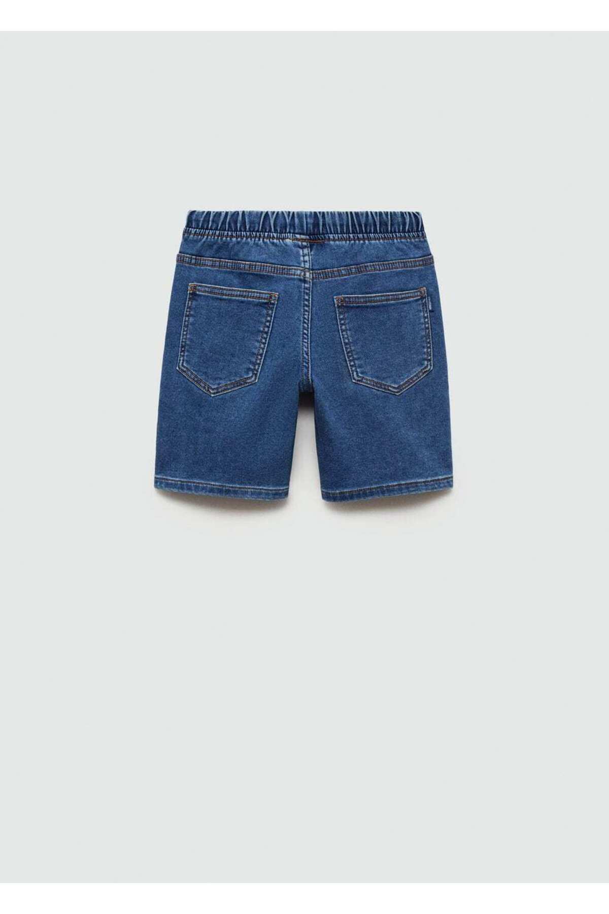 شورت و شلوارک پسرانه مانگو کیدز MANGO Kids اورجینال پسرانه کد کالا 67058271 - تصویر 4