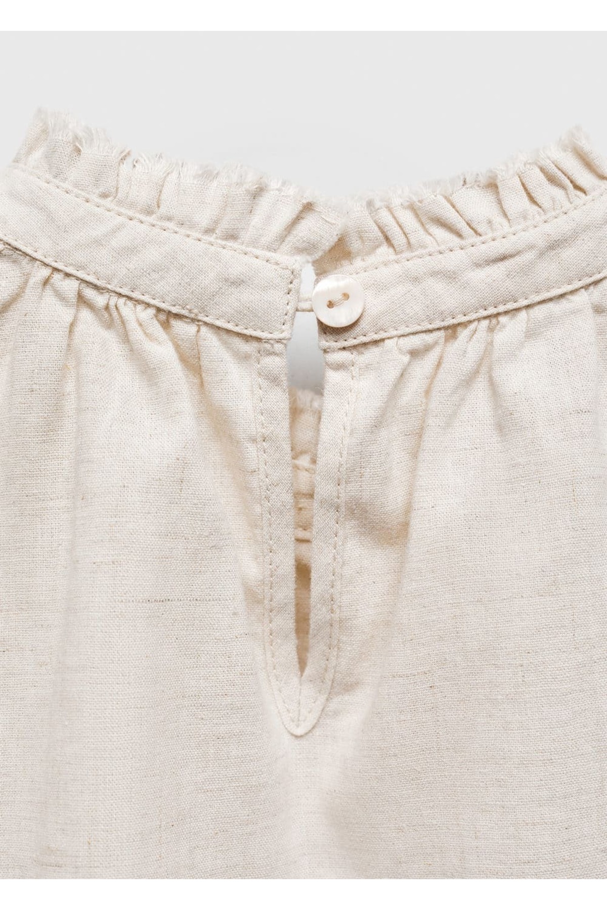 بلوز دخترانه مانگو کیدز MANGO Kids اورجینال دخترانه کد کالا 67025738 - تصویر 4