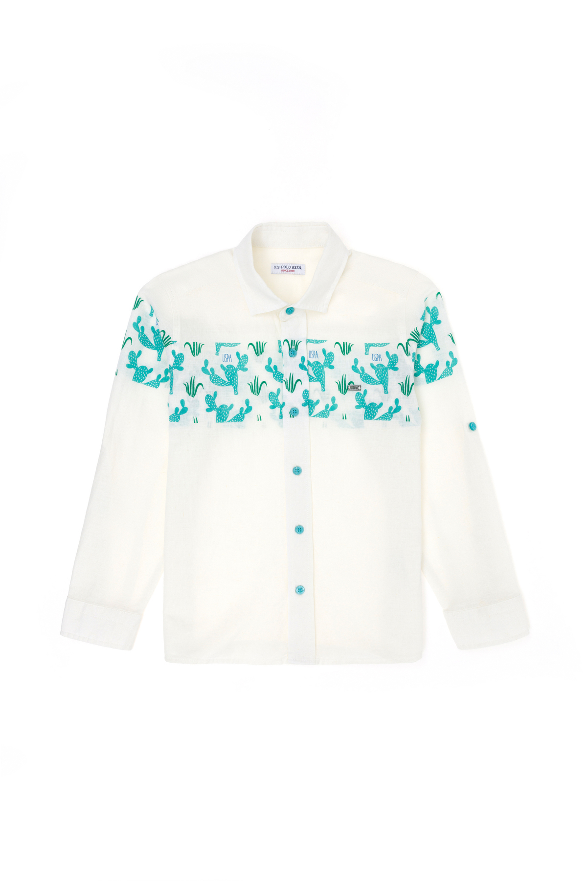 پیراهن آستین بلند نارنجی پسرانه 50264502-VR051