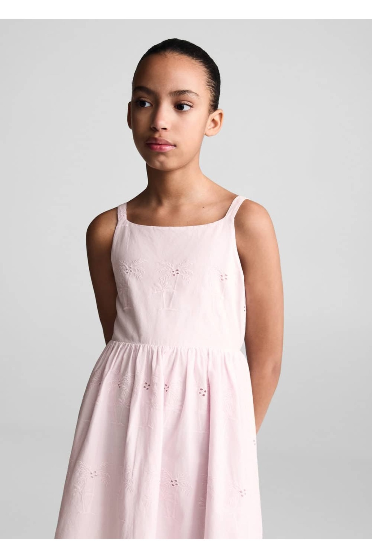 لباس دخترانه مانگو کیدز MANGO Kids اورجینال دخترانه کد کالا 67067920 - تصویر 6