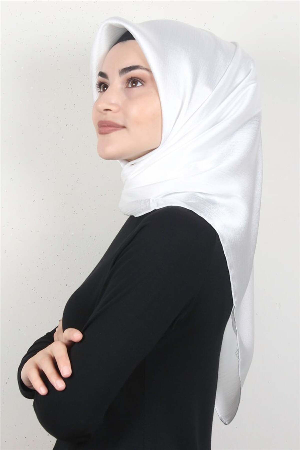 PİRAMİT-وشاح دايموند جانجان 4103-27 أبيض 1