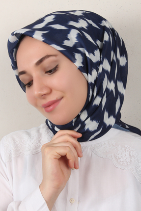 Eşarppark Nirvana Soft Eşarp 3348-20 Lacivert