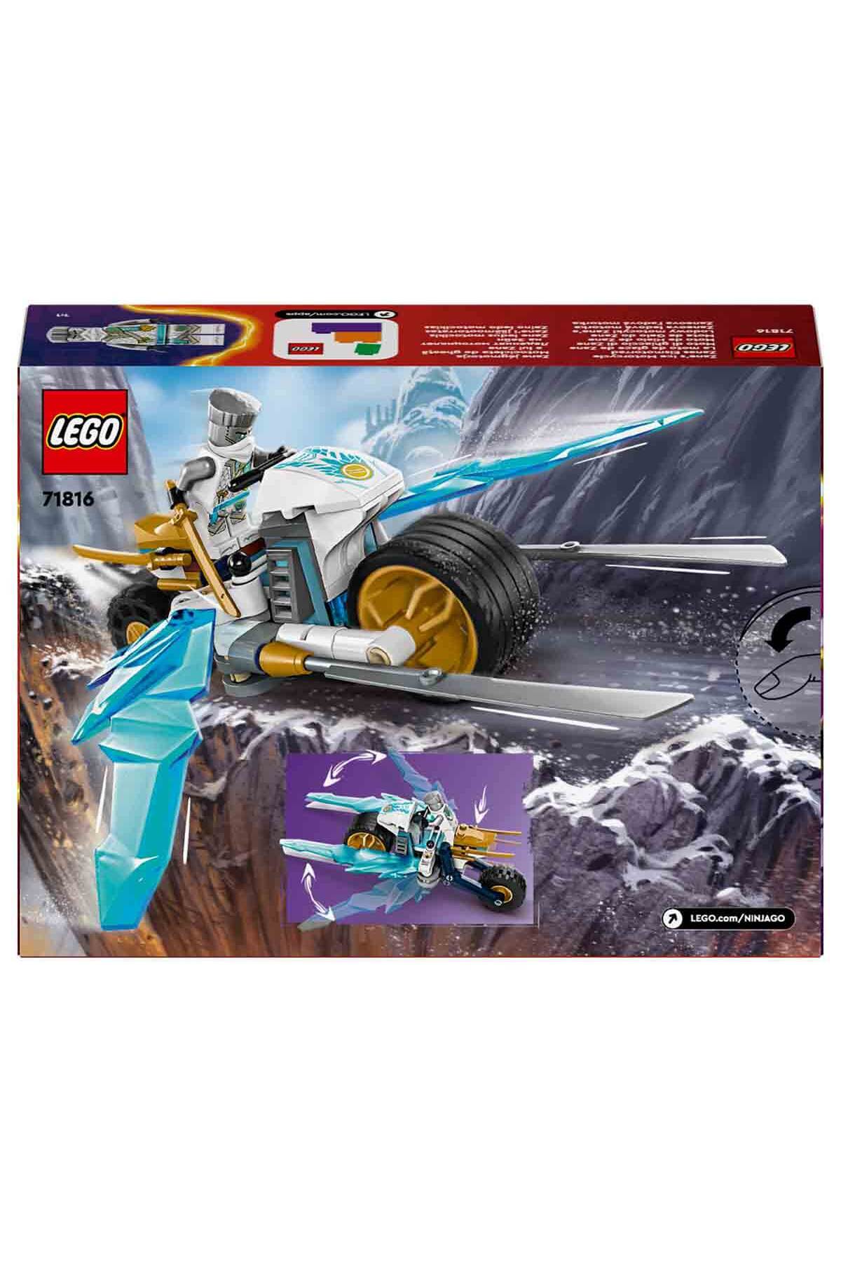 موتورسیکلت نینجاگو آیس با مینی فیگور زین ۷۱۸۱۶ – مناسب برای سنین ۷ سال و بالاتر