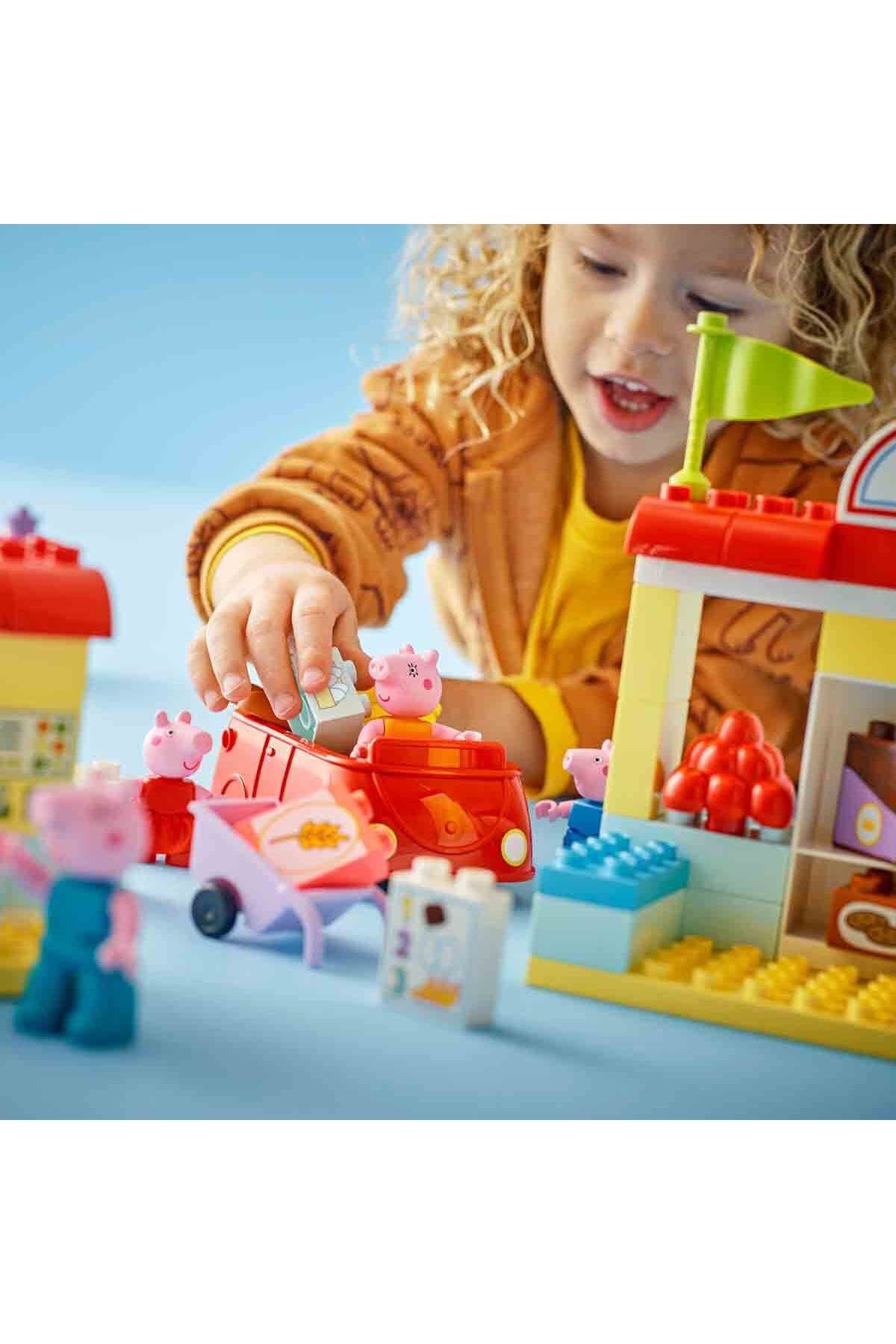 LEGO-DUPLO Peppa Pı g 10434 - مجموعة شخصيات صغيرة للأطفال بعمر سنتين فما فوق 7