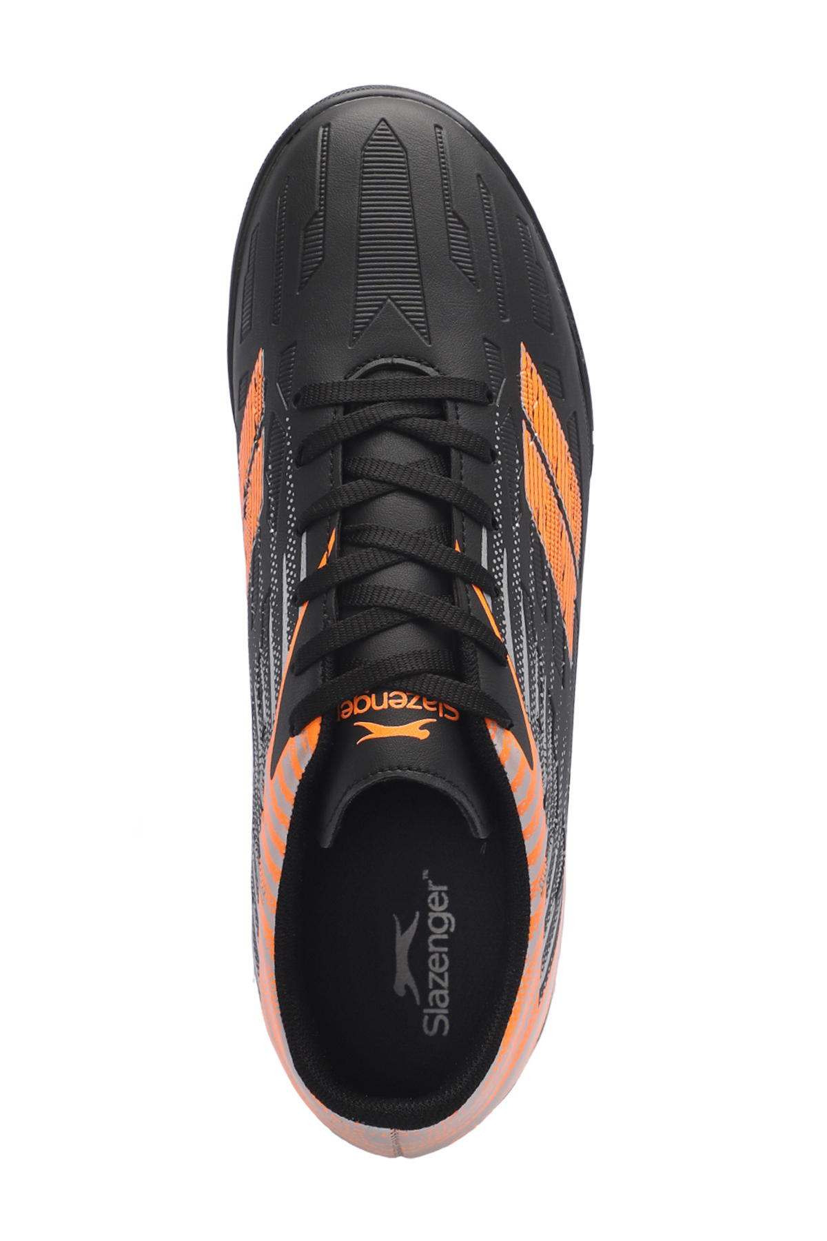 کتانی زمین چمن اسلازنگر مردانه چرم مصنوعی مشکی        اسپرت | Slazenger SA24FK006 TR - تصویر 5