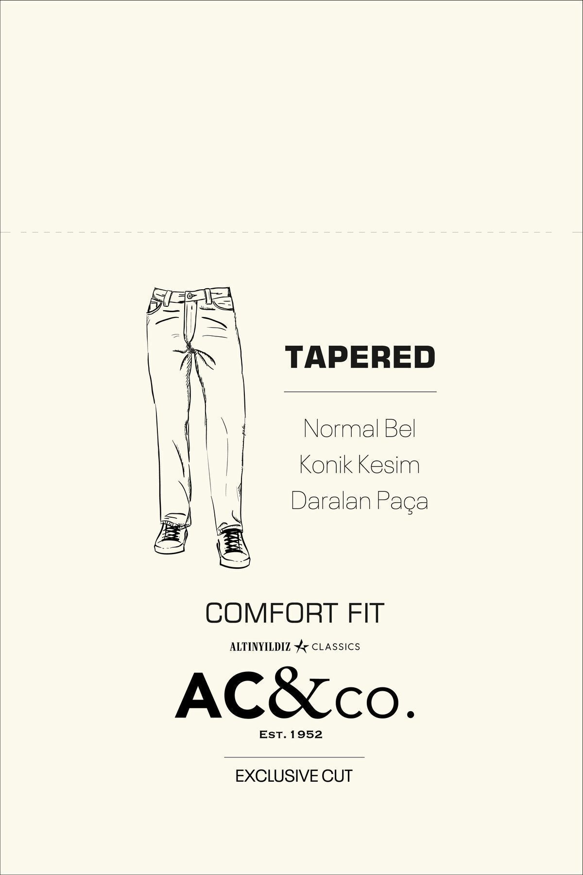 ALTINYILDIZ CLASSICS-Schwarze Jeans für Herren im Comfort Fit mit entspanntem Schnitt aus 100 % Baumwolle 7
