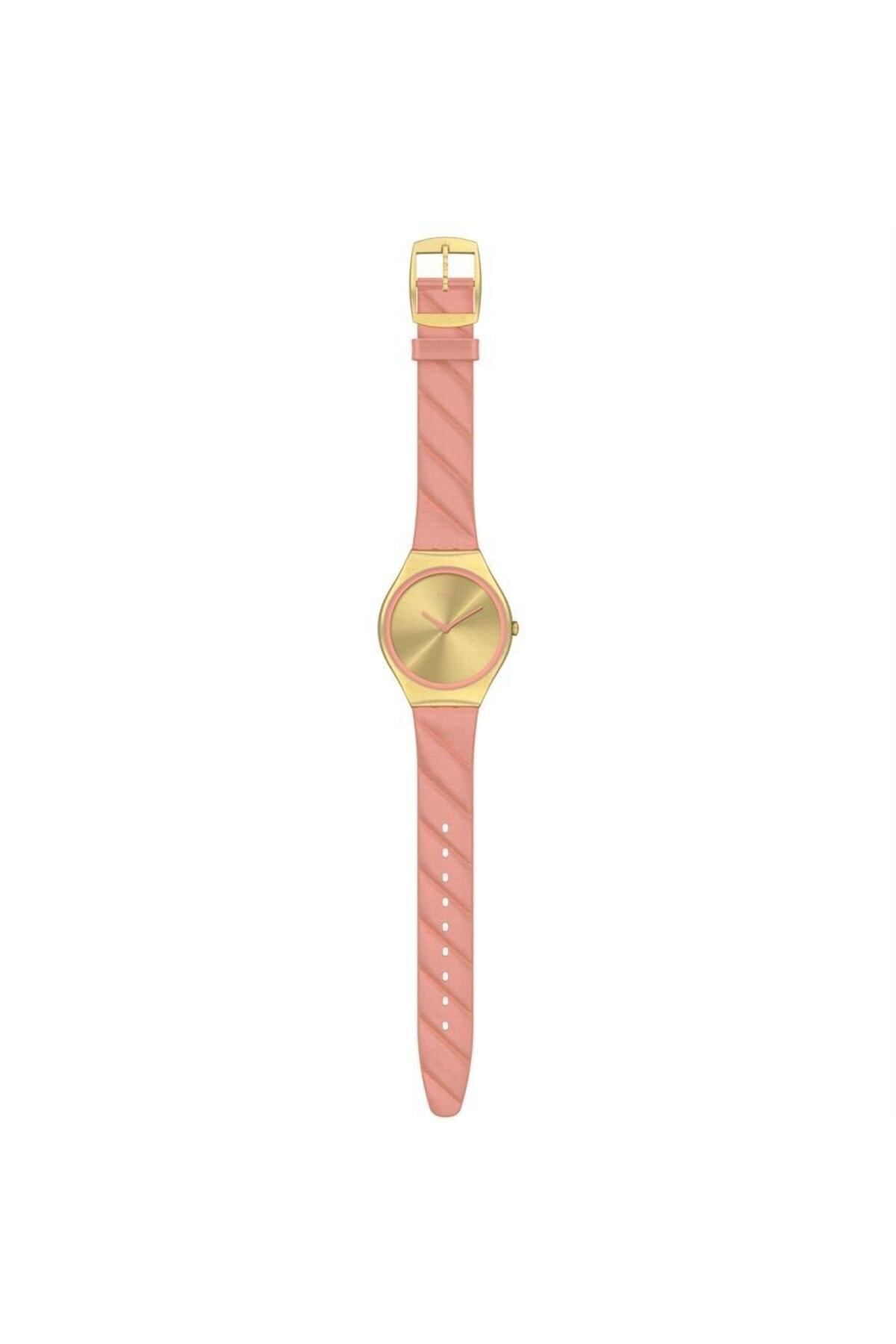ساعت Swatch روزمره SYXG114 Blush Quilted اورجینال - تصویر 4