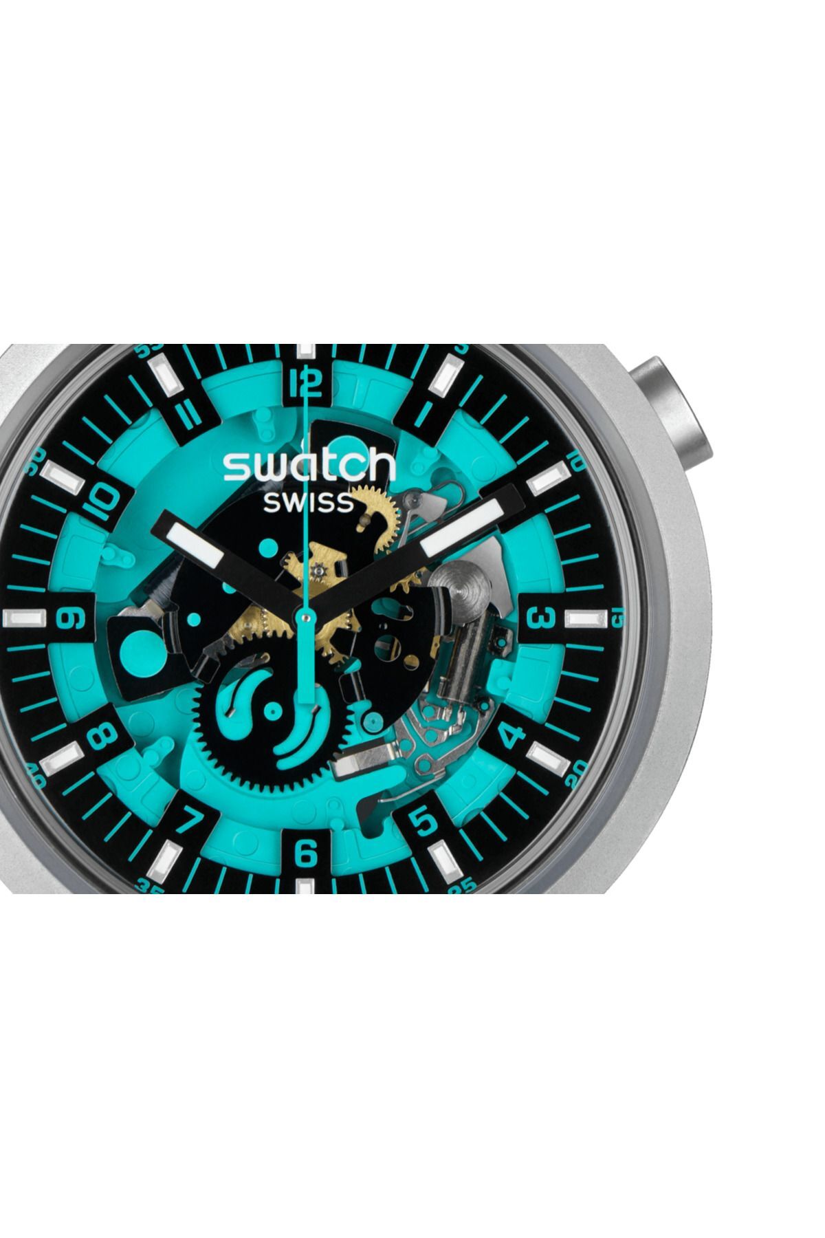 IRONY Sb07s111 MINT TRIM BIG BOLD IRONY Swatch اورجینال - تصویر 4
