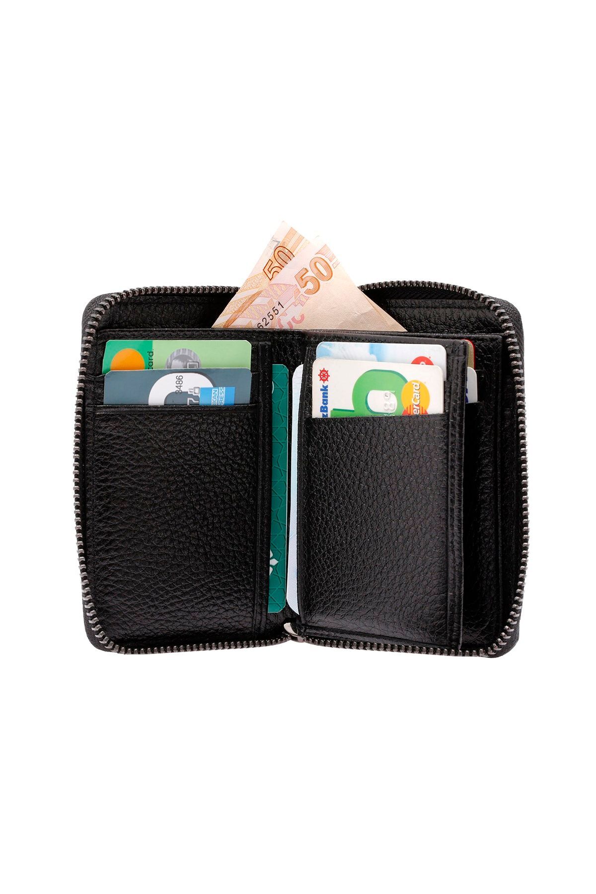 کیف پول مردانه مشکی Westpolo | NL1695 اورجینال - تصویر 4
