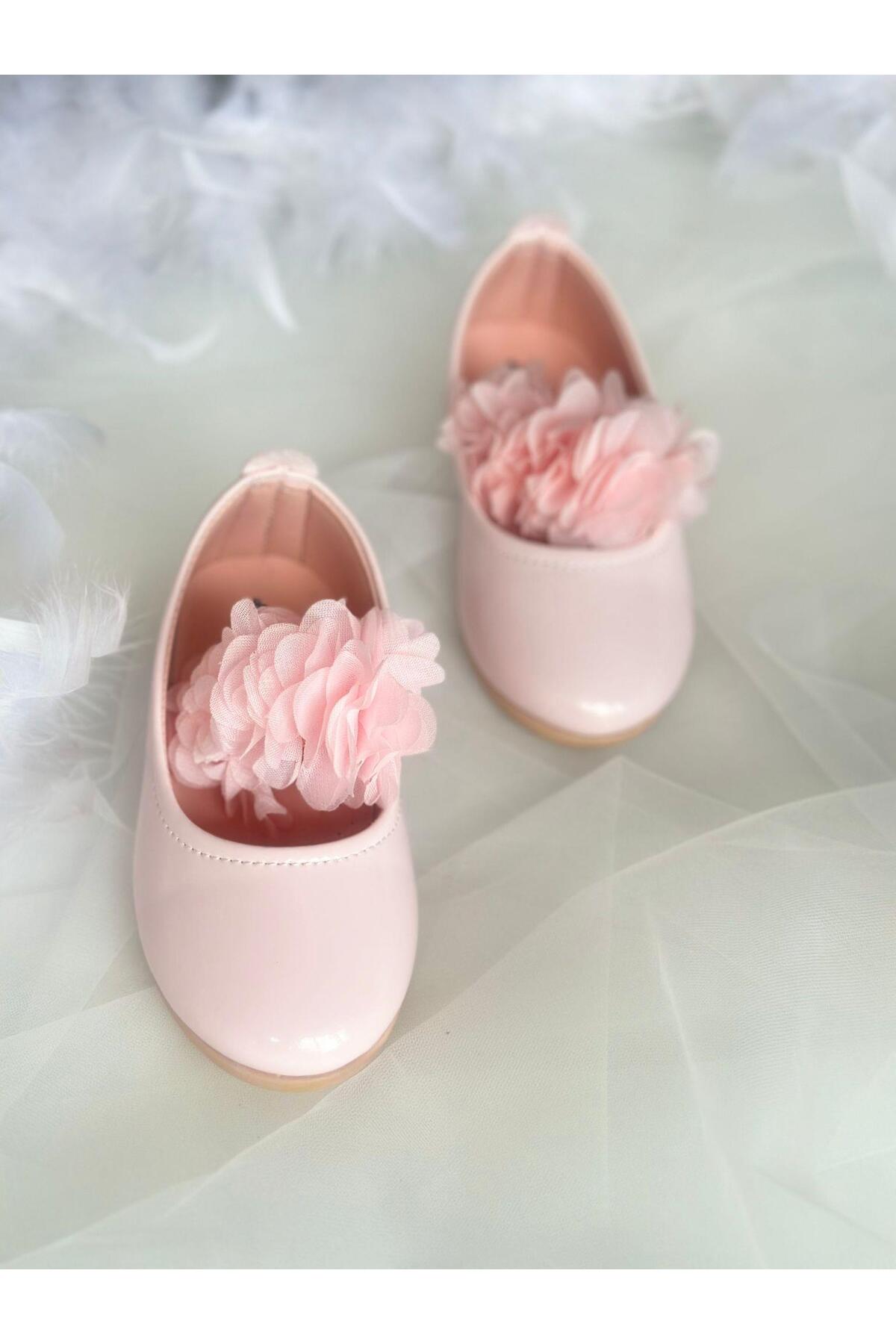 Gala Girl's Ballerinas with Roses Trendyol