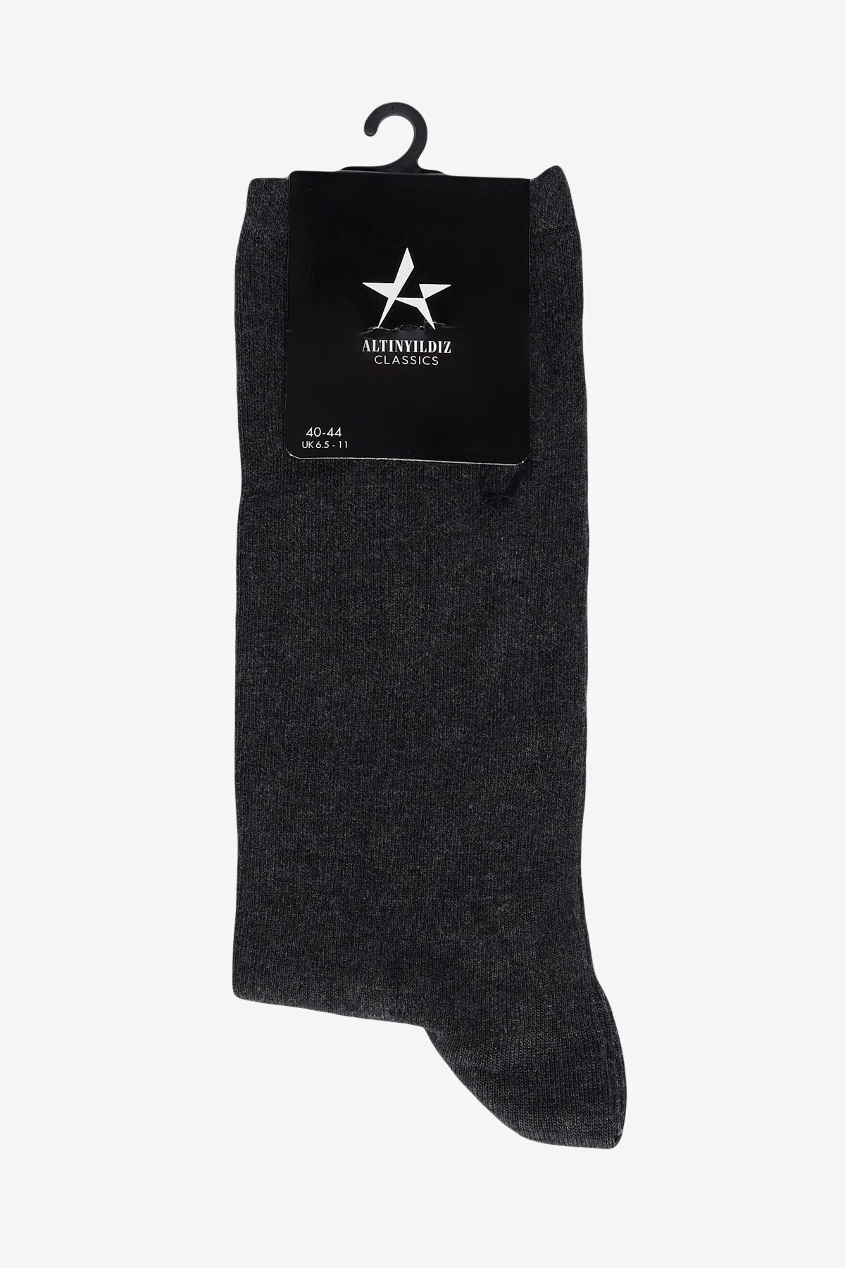 آلتین ییدلیز کلاسیکس جوراب ساق بلند مردانه طرح بامبو خاکستری