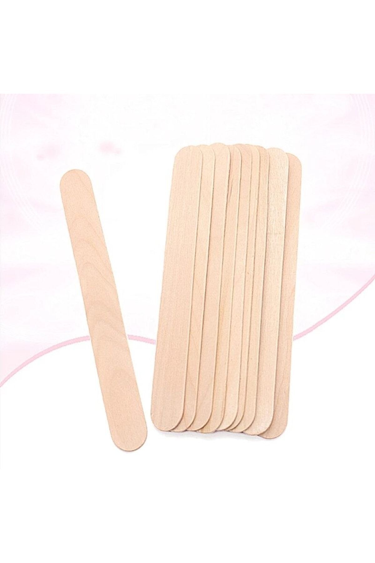 kendinyaphobi Ahşap Ağda Spatula 100 Adet — KY000SPT100