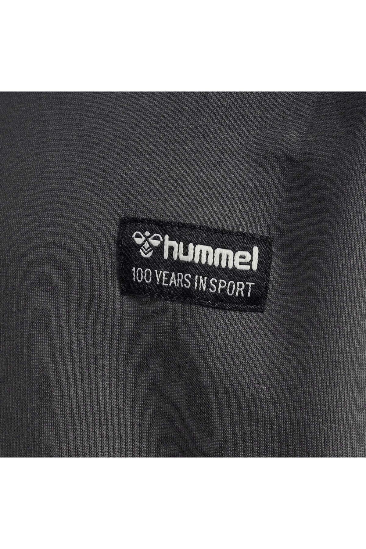 سویشرت هامل مردانه پنبه ای خاکستری  راسته Regular/رگولار    Regular/رگولار کژوال/روزمره | hummel TYCZNJXATN169144713769313 - تصویر 4