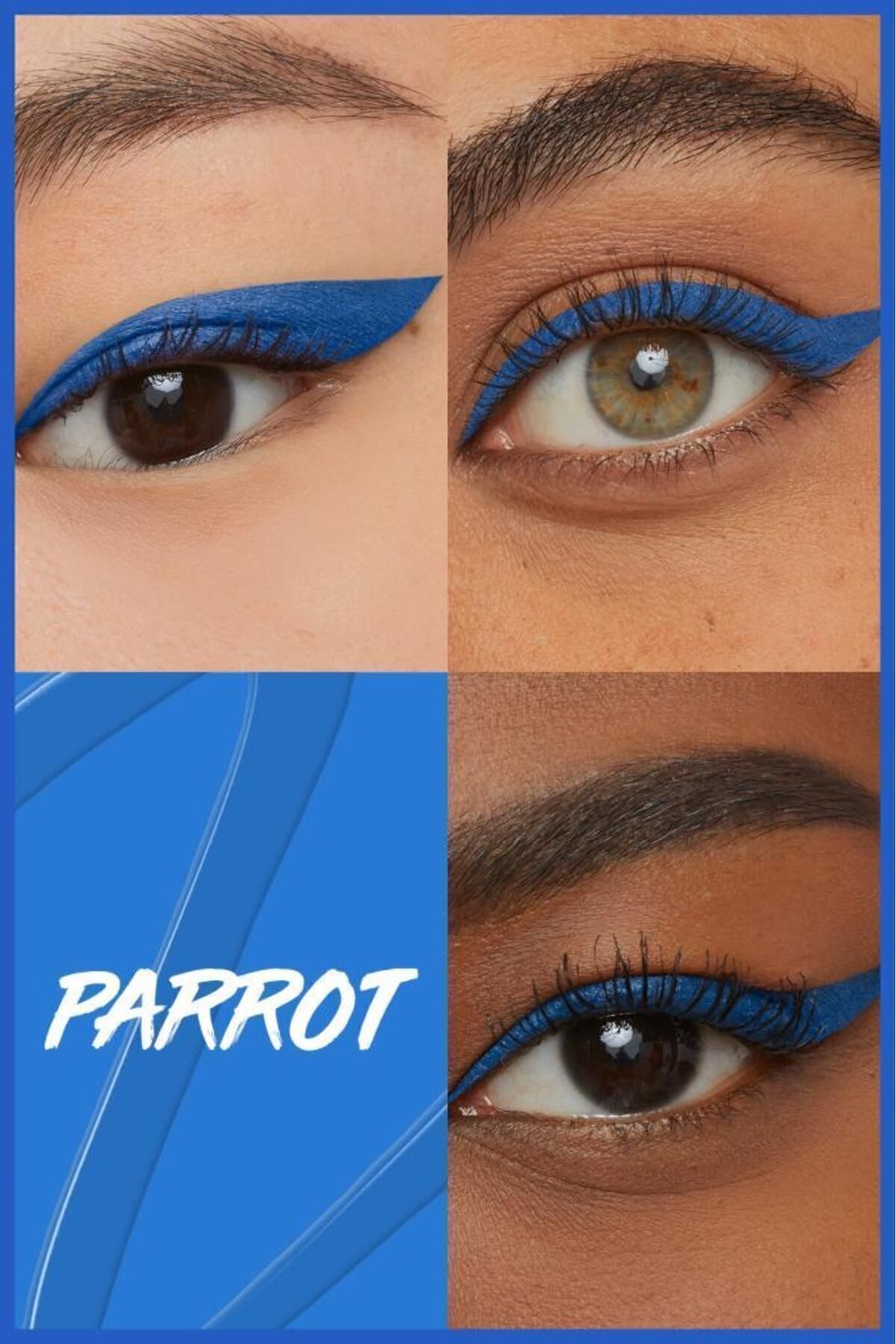 خط چشم Hyper Precise All Day- 720 Parrot Maybelline New York