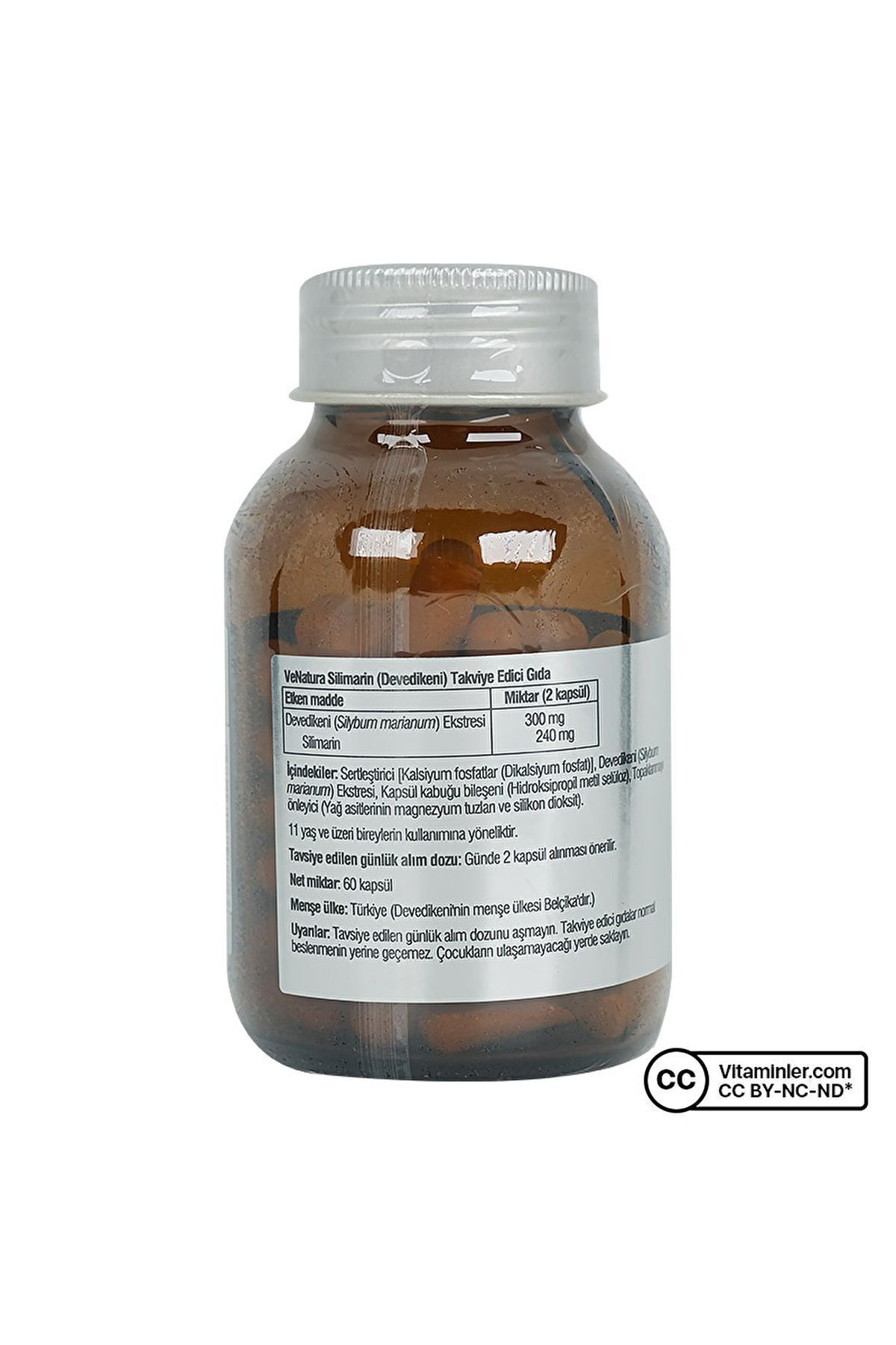 Silymarin (Milk Thistle) Food Supplement