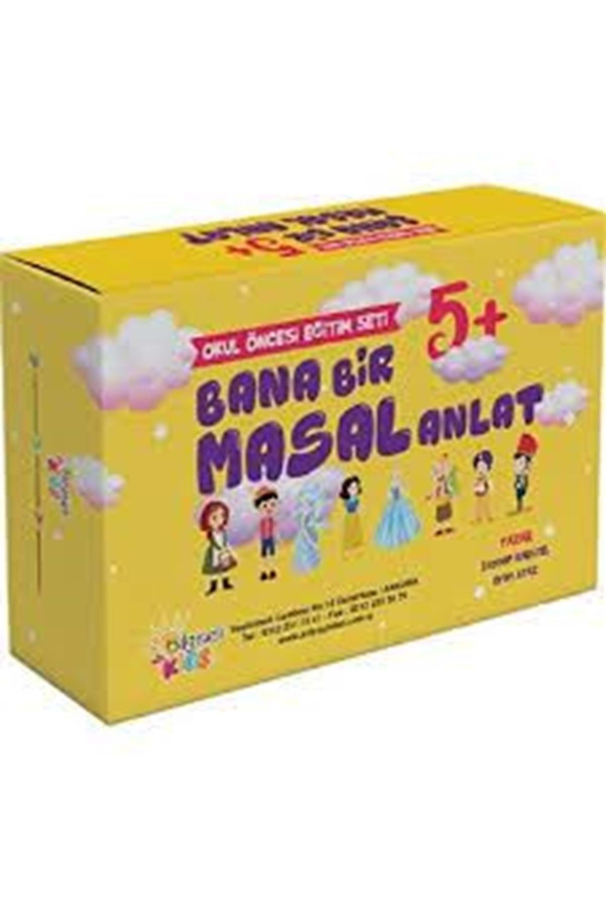 Genel Markalar Bana Bir Masal Anlat Okul Öncesi Eğitim Seti 5 + Yaş