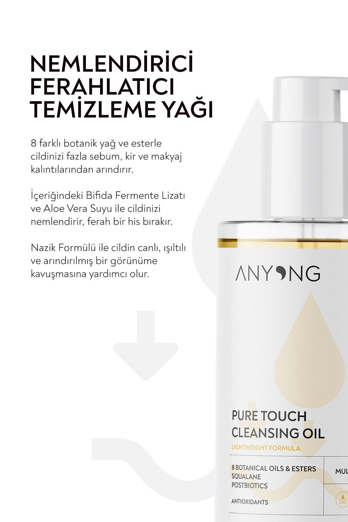 Anyong-Skin Cleansing Oil - Oil Based Cleanser for Face and Body 200 ml 3