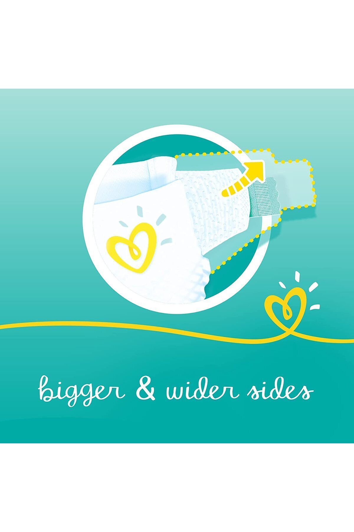 Pampers-New Baby-Dry Diapers, Size 1, Newborn, 2-5kg, Mega Pack, 86 ct 4