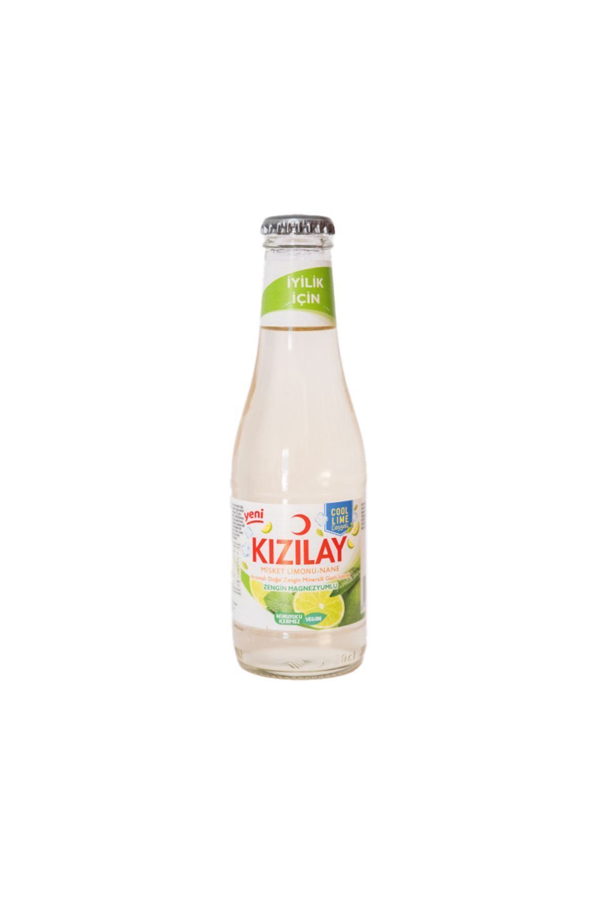 Kızılay Misket Limonlu ve Nane Aromalı Maden Suyu 200 Ml x 24 Adet