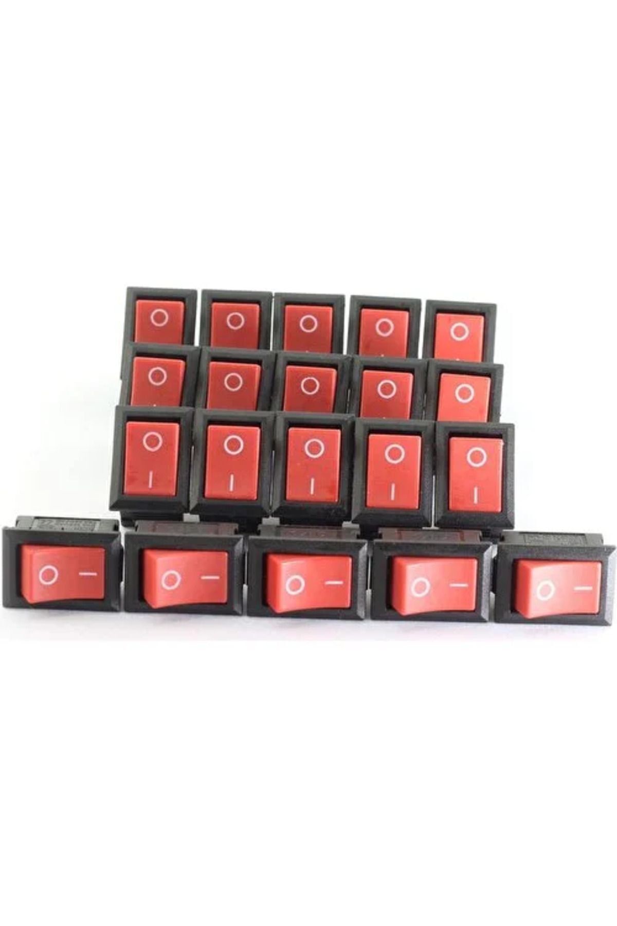 Dünya Magnet-50 Pieces Circuit Switch - Power, On Off Switch, Experiment Set, Single Position, On Of Switch 4