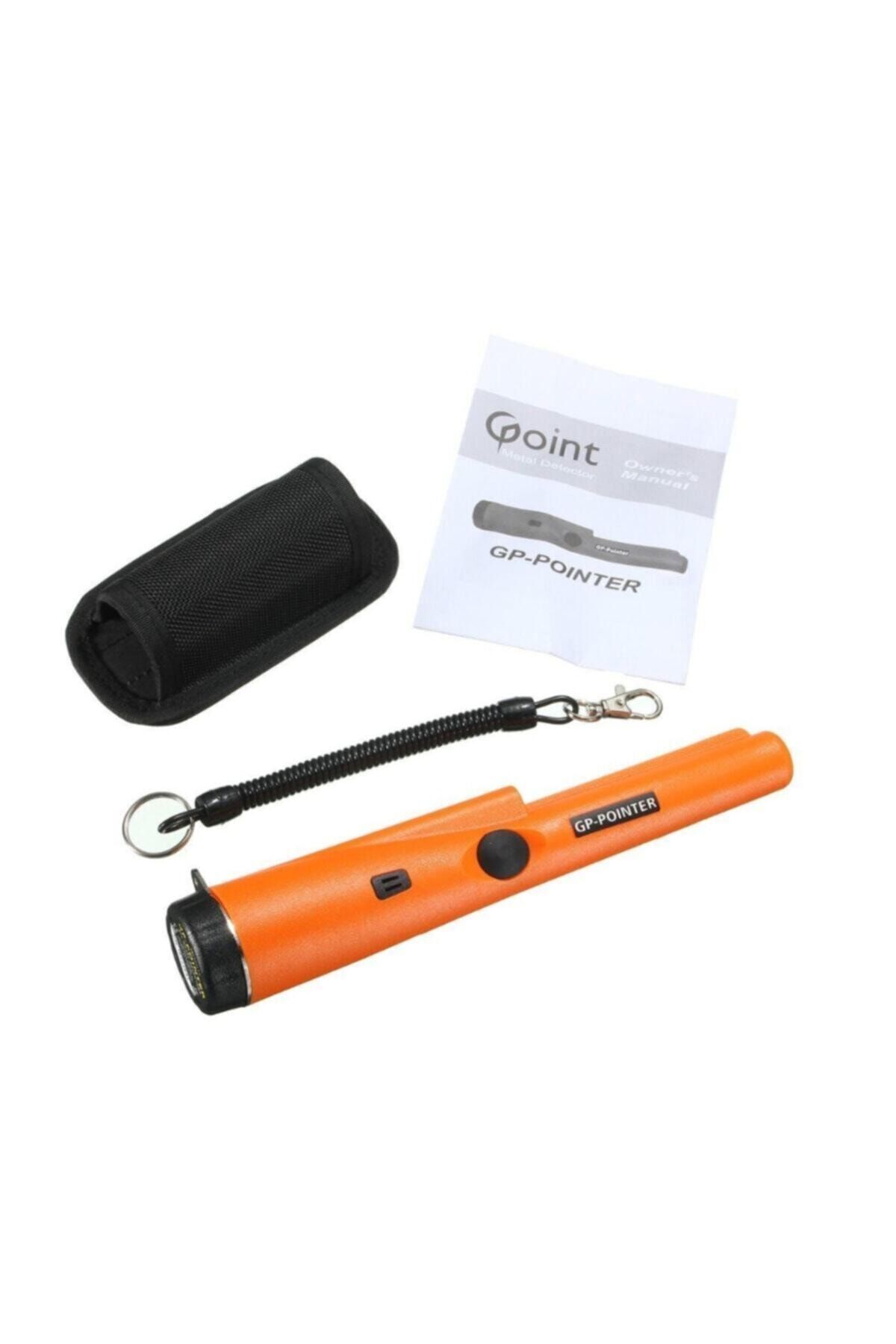 Genel Markalar Gp-pointer El Tipi Altın Gümüş Metal Dedektörü Alarmlı Taşıma Çantalı Pil Dahil