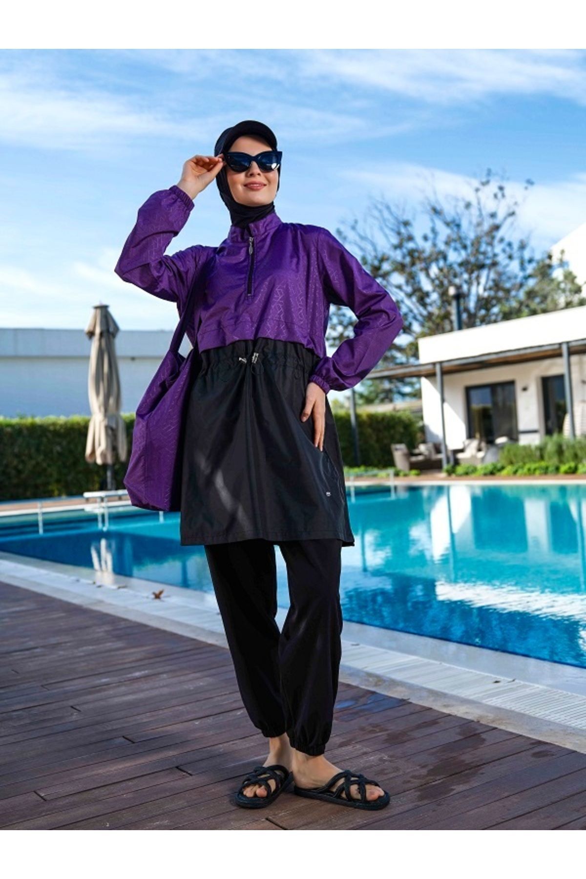 FULLY CLOSED HIJAB SWIMSUIT