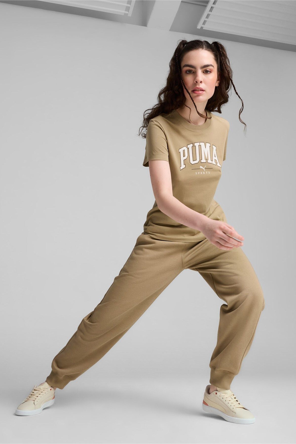 Puma-تي شيرت نسائي برسومات فرقة -68153767 3