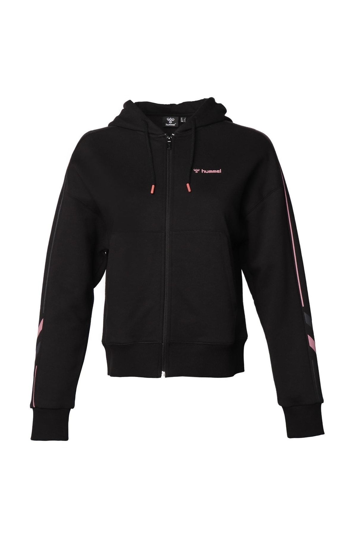 کت مشکی زنانه سیاه hoodie اورجینال hummel