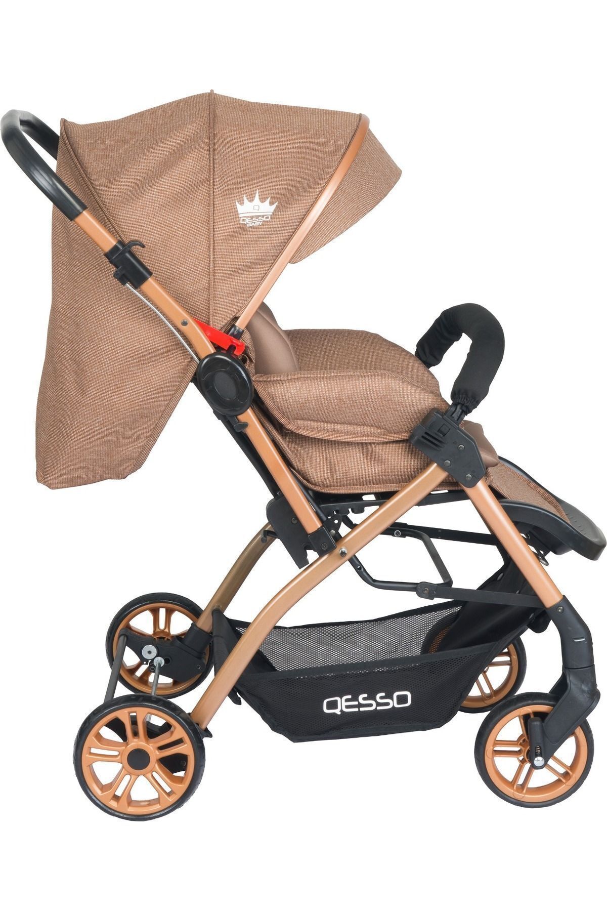 4 Baby Aqua Bebek Arabası Antrasit Travel Puset fotoğrafı 5 (önizleme)