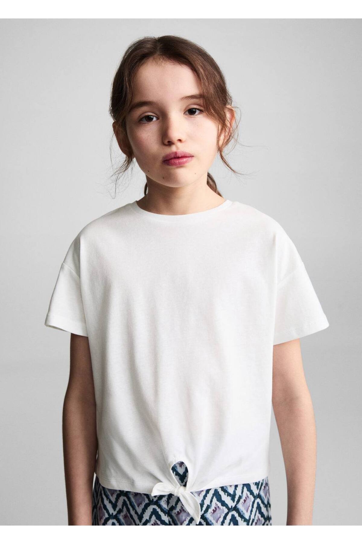 تیشرت دخترانه مانگو کیدز MANGO Kids اورجینال دخترانه کد کالا 67056322 - تصویر 6